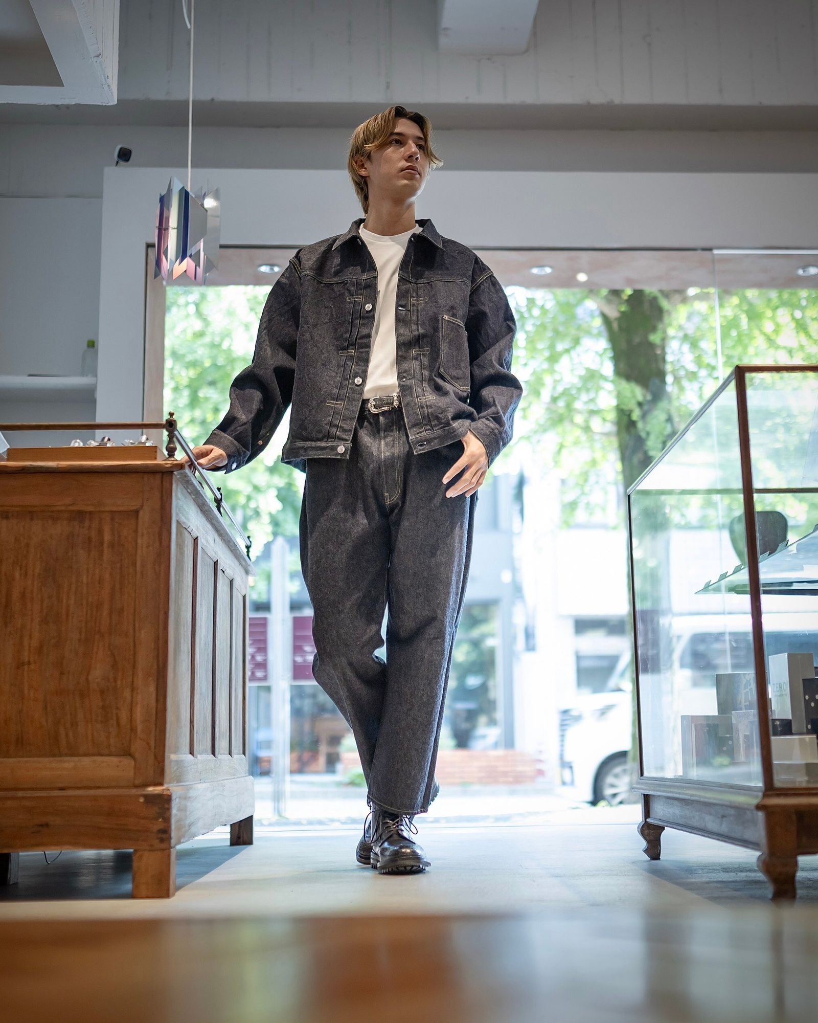 A.PRESSE - アプレッセ 1st Type Denim Jacket(AP-1001)ONE WASH | MARK