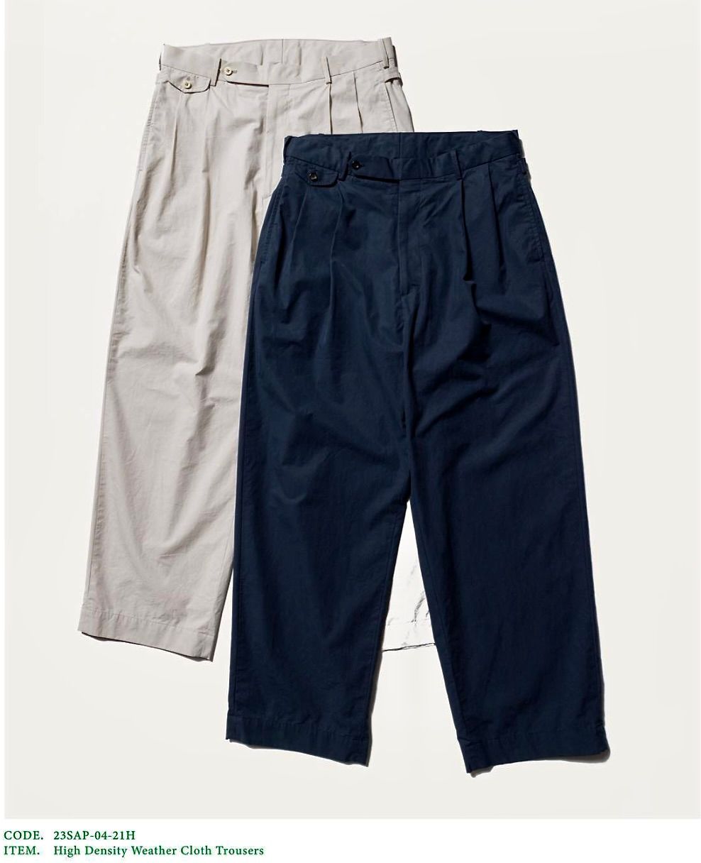 A.PRESSE - アプレッセパンツ High Density Weather Cloth Trousers