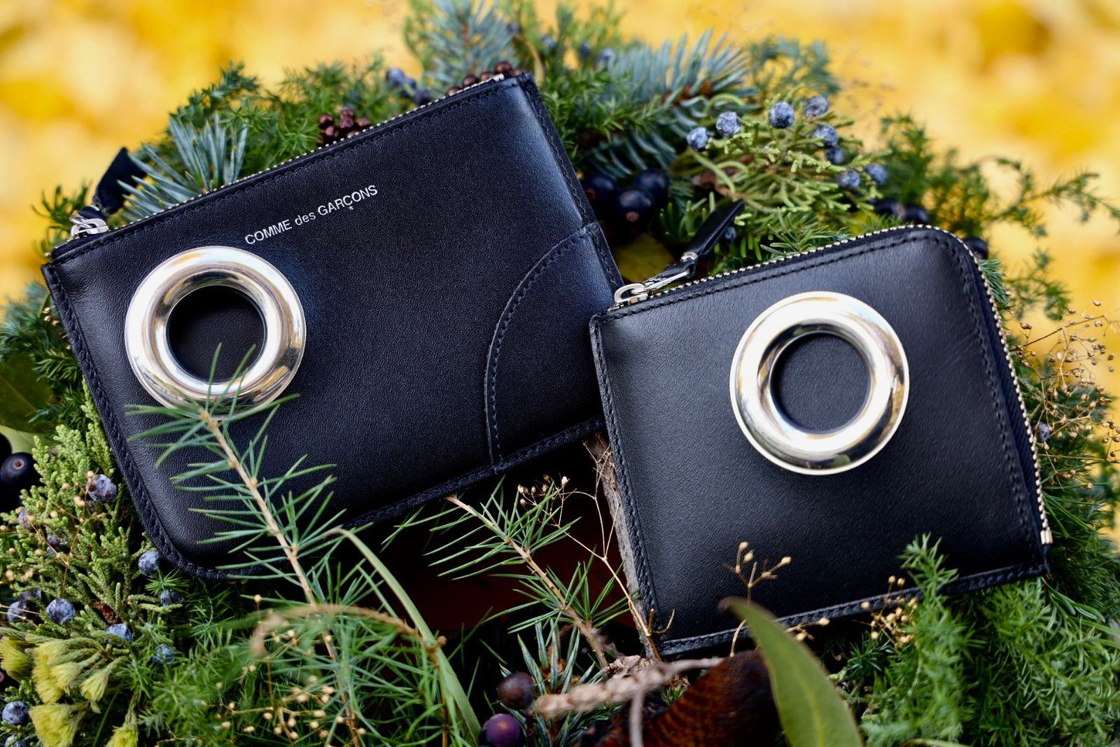 Wallet COMME des GARCONS - コムデギャルソン 財布 SILVER EYELET*L字