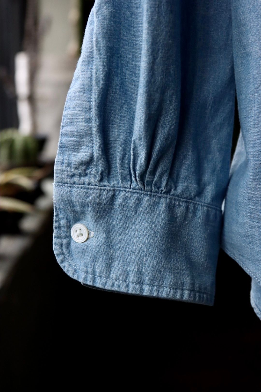 A.PRESSE - アプレッセ23SSデニムシャツ Washed Chambray Shirt(223SAP