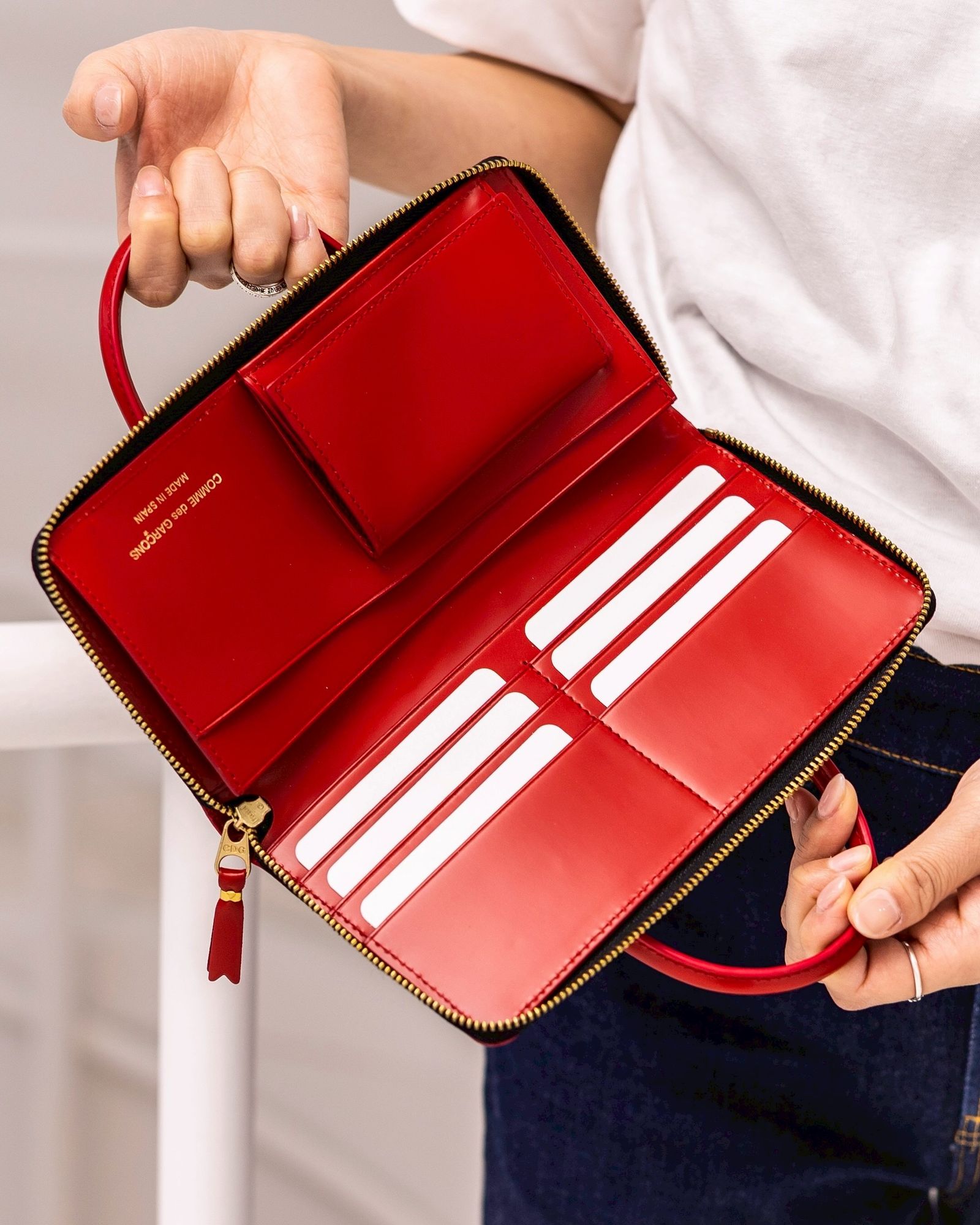 Wallet COMME des GARCONS - コムデギャルソン 財布 HANDELS BIFOLD