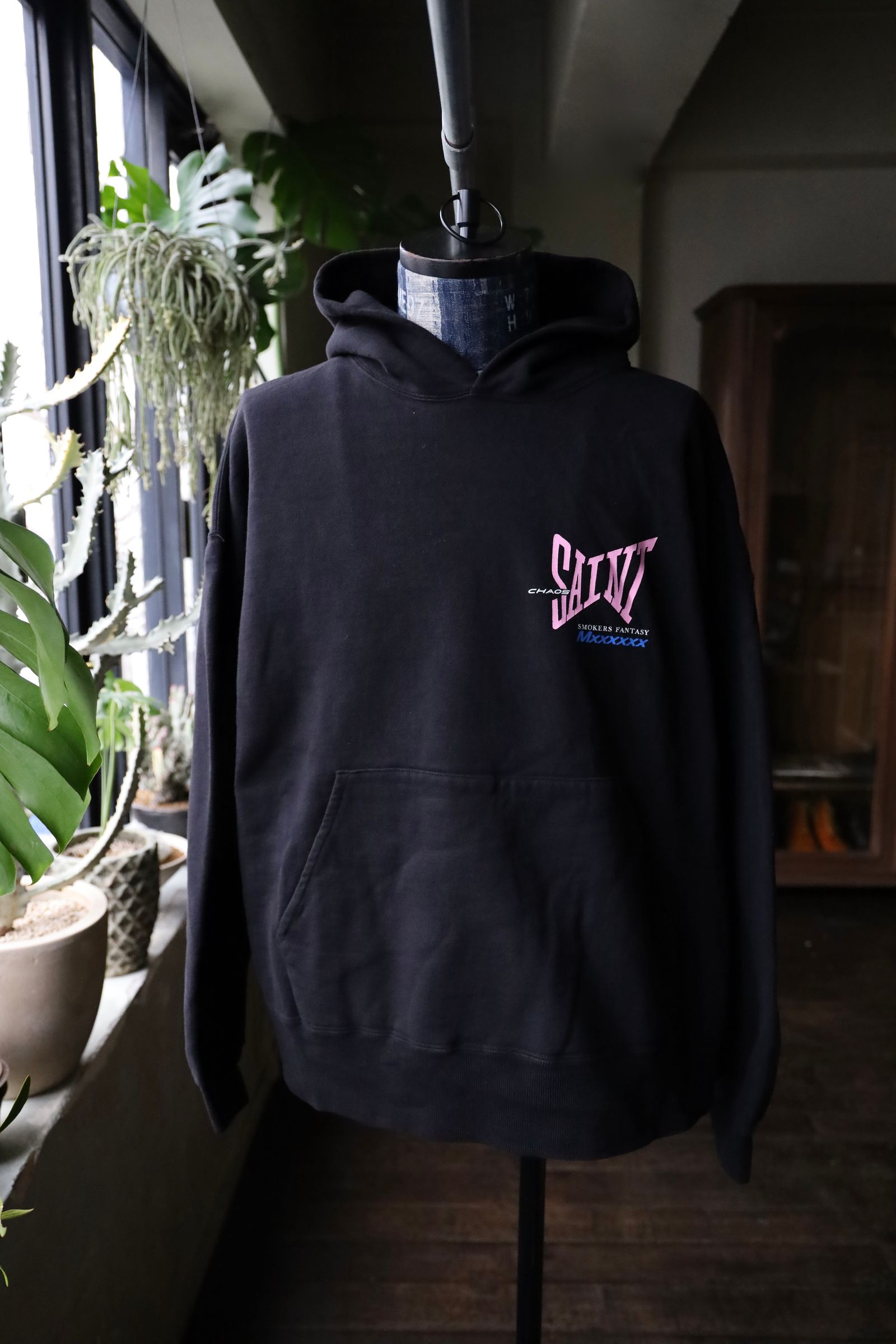SAINT M×××××× - セントマイケル25SS HOODIE RIBON SAINT(SM-HR8-0000
