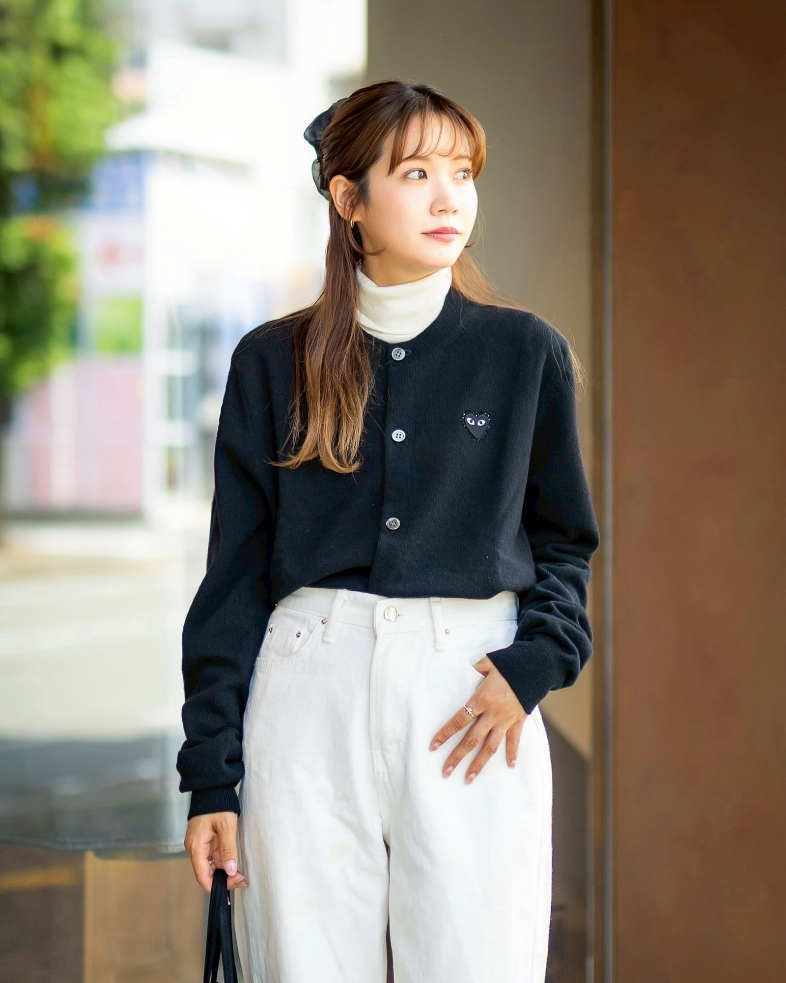 ラウンドネックカーディガン | MARK