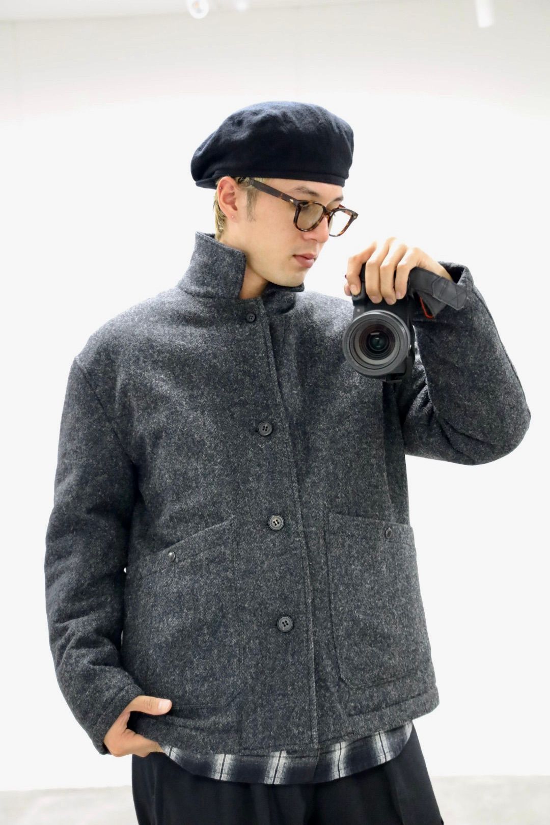 COMME des GARCONS HOMME - コムデギャルソンオム25FW ウールツイード