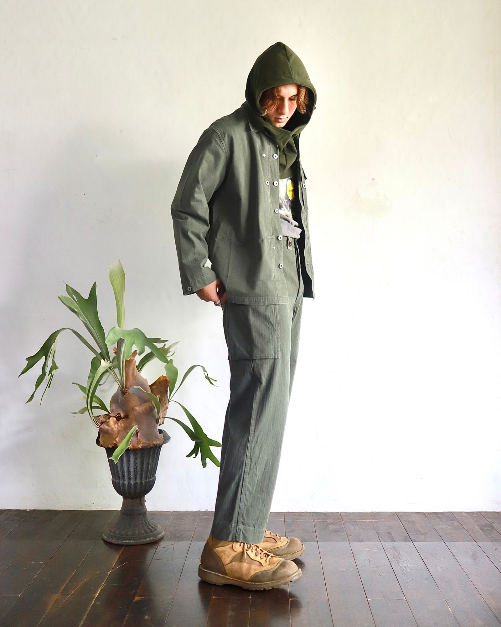 A.PRESSE - アプレッセ23AW Dutch Army Trousers (23AAP-04-20H)OLIVE
