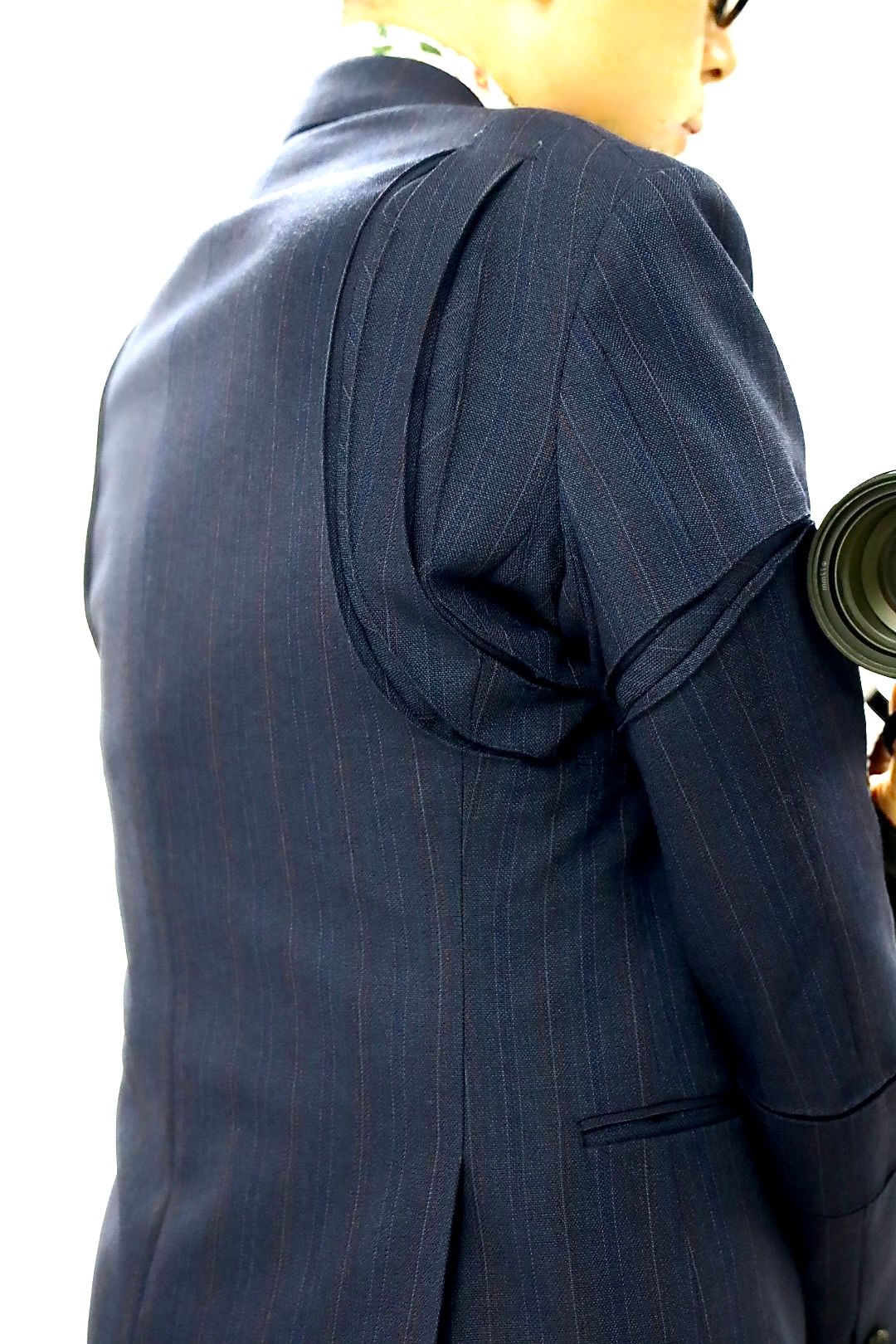 JUNYA WATANABE MAN 26SS ウールストライプジャケットセットアップ