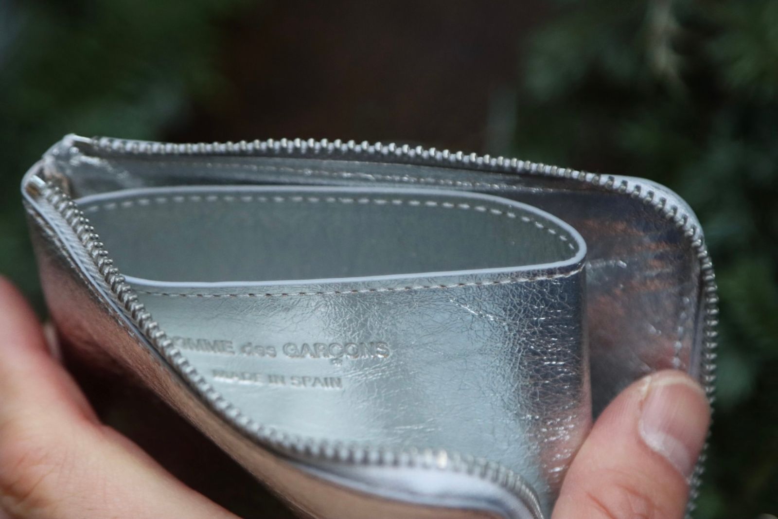 Wallet COMME des GARCONS - コムデギャルソン L字型ZIP財布(8Z-B031