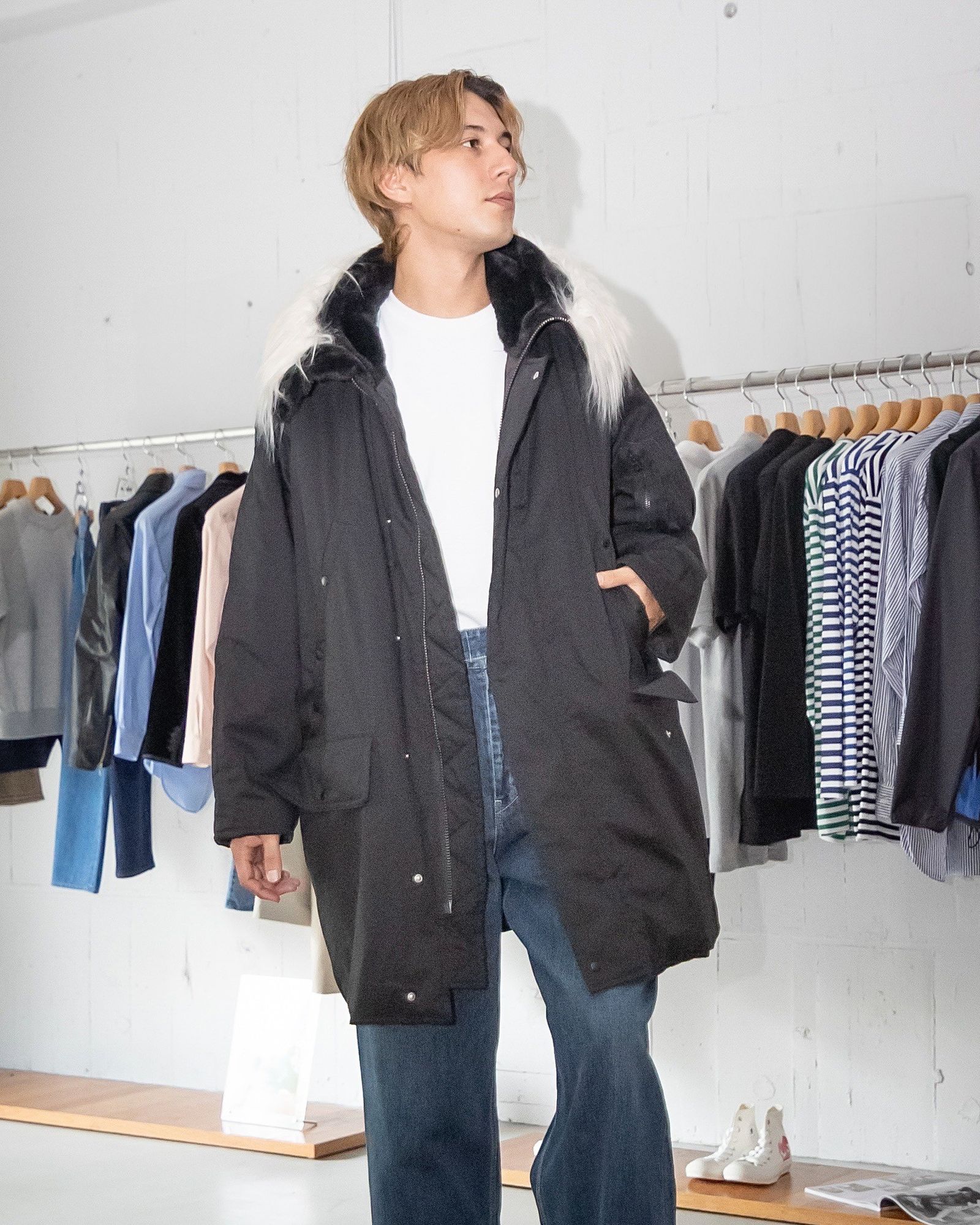 Graphpaper Solotex Twill Flight Coat スタイル 8月31日新作発売