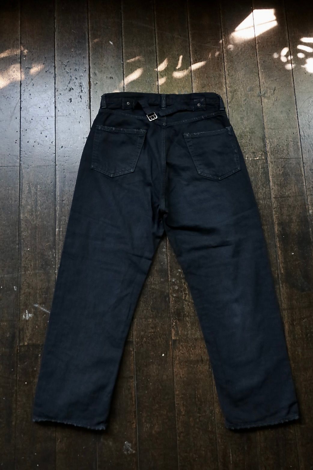 A.PRESSE - アプレッセ No.37 Washed Wide Denim Pants(24AAP-04-20H