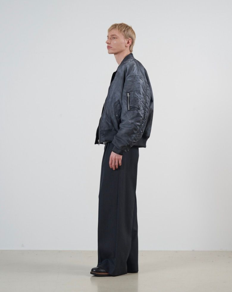 YOKE - ヨーク24FW SPREY PRINTED BOMBER JACKET(YK24FW0759B)WHITE☆8