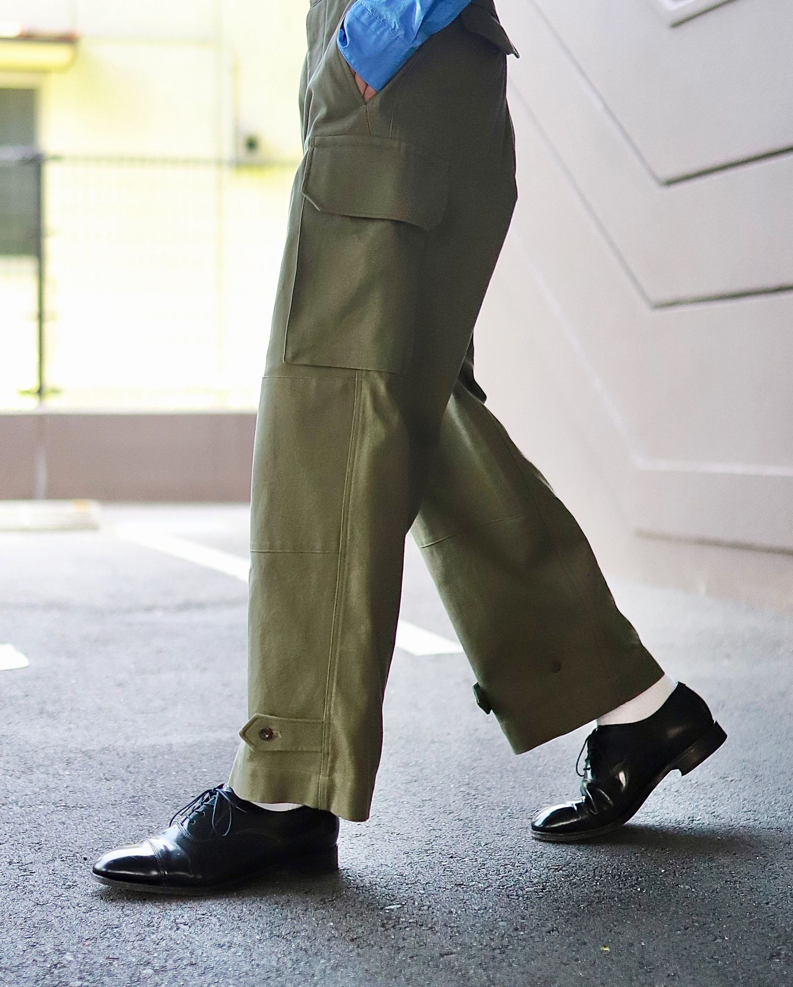 blurhms ブラームス 23FW Cotton Serge 47 Pantsスタイル | 3518 | MARK