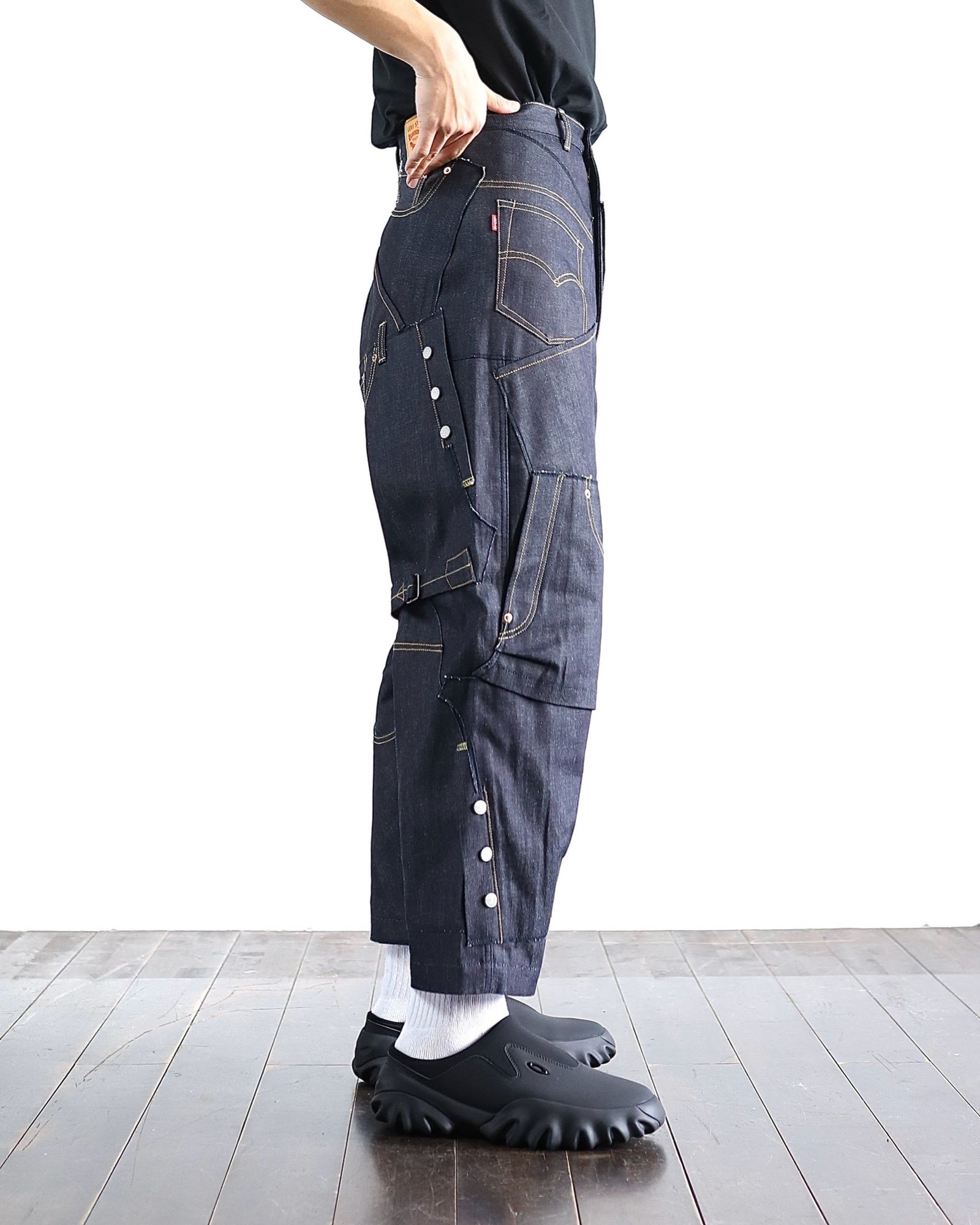 ジュンヤワタナベマン Levi'sダブルネームカスタムデニムパンツ style