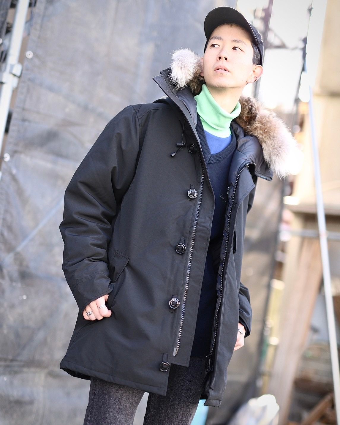 CANADA GOOSE カナダグース Chateau Parka BLACK LABEL Heritage