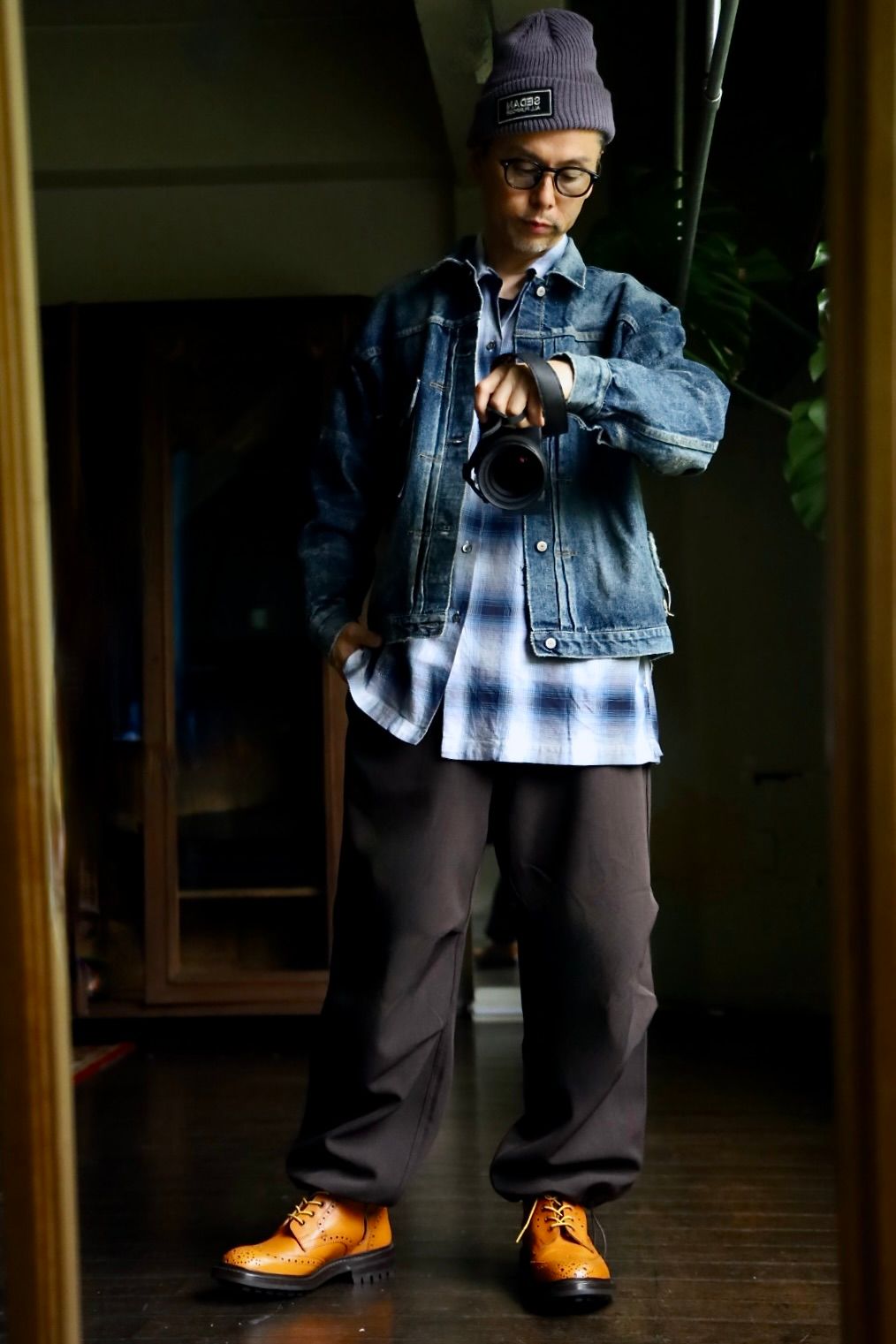 eYe JUNYA WATANABE MAN New Manual デニムジャケットスタイル2024.10