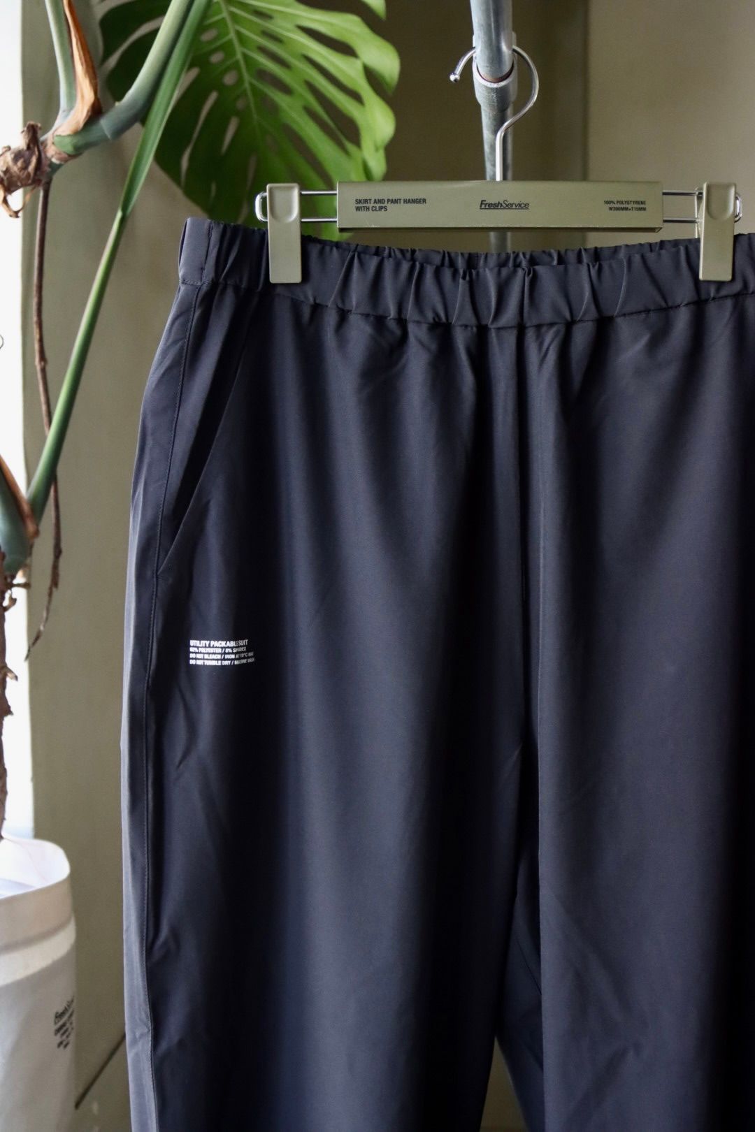 FreshService - ReFresh!Service. “UTILITY PACKABLE SUIT”(BLACK) | MARK