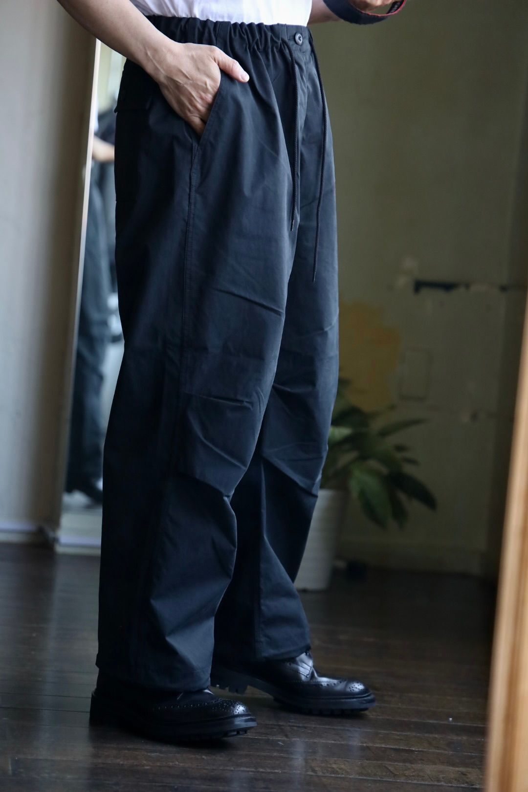 COMME des GARCONS HOMME 綿ブロードS/Sシャツスタイル2025.4.7