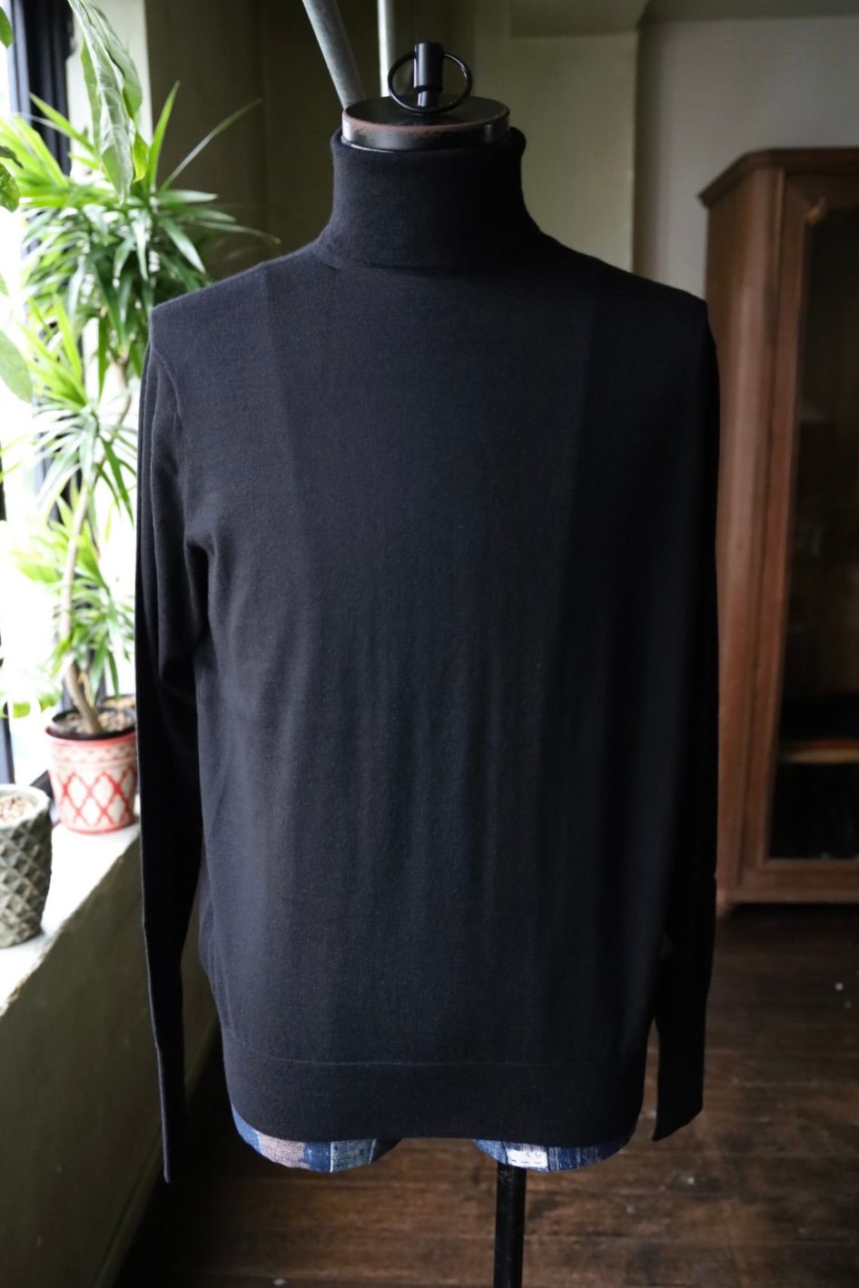 A.PRESSE - アプレッセ 2025 STYLE2 Cashmere High Gauge Turtleneck