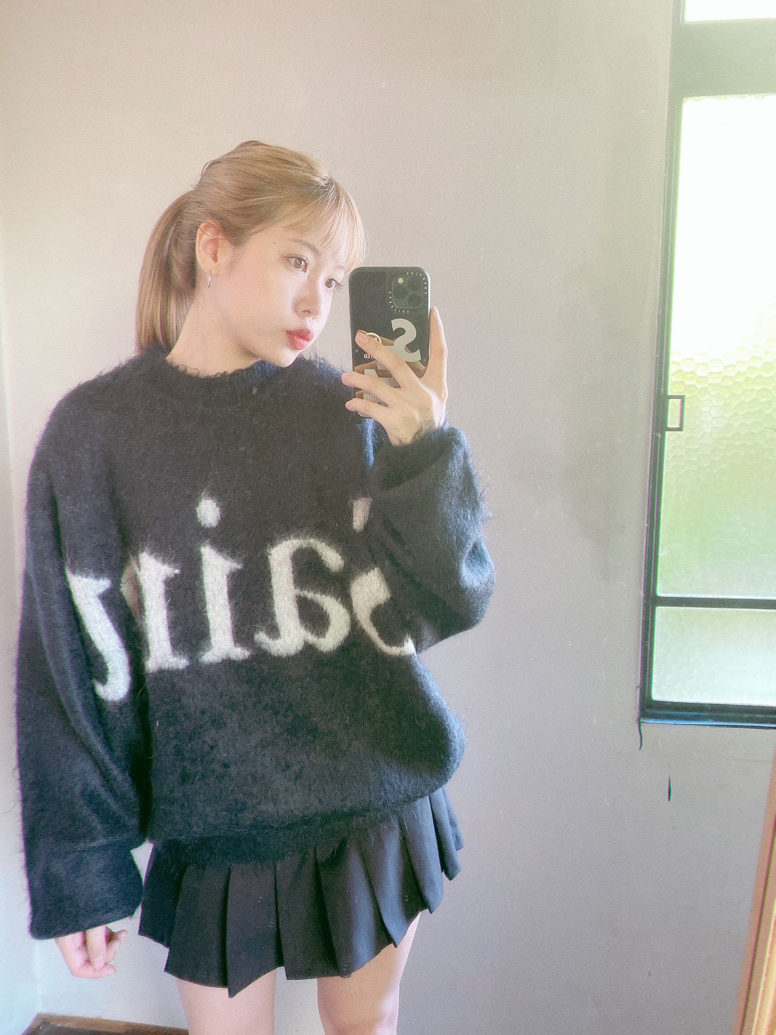 セントマイケル23AW 新作モヘアニットstyle.2023.10.19 | 3837 | MARK
