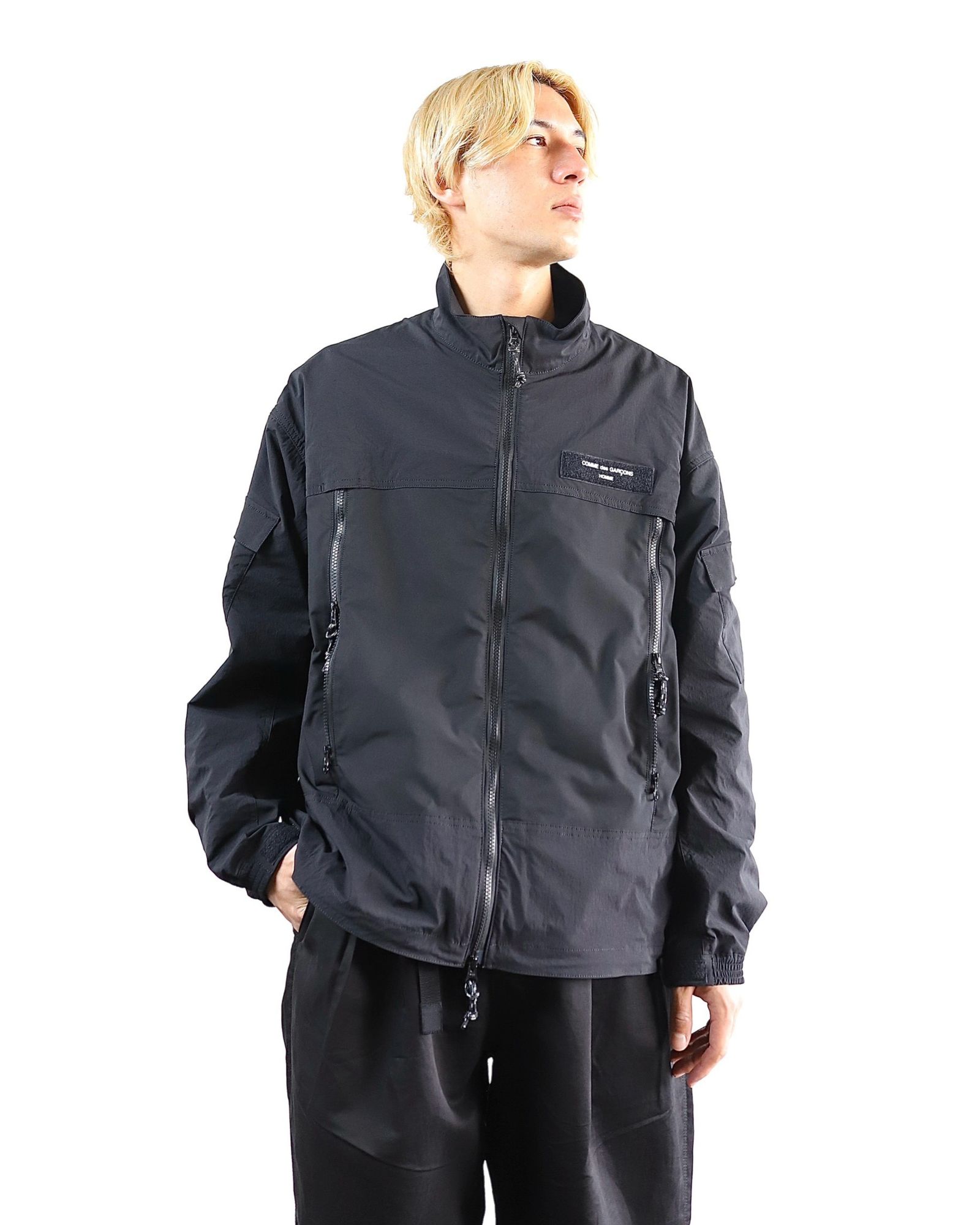 コムデギャルソンオム 24SS ジップアップナイロンジャケット style