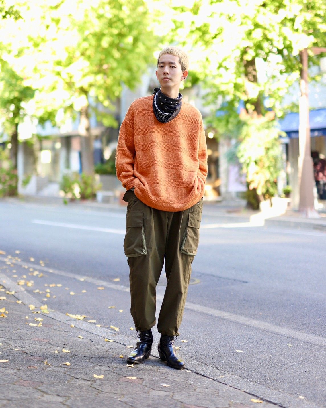 STRIPES FOR CREATIVE FW23 SUPER WIDE CARGO PANTSスタイル | 3892 | MARK