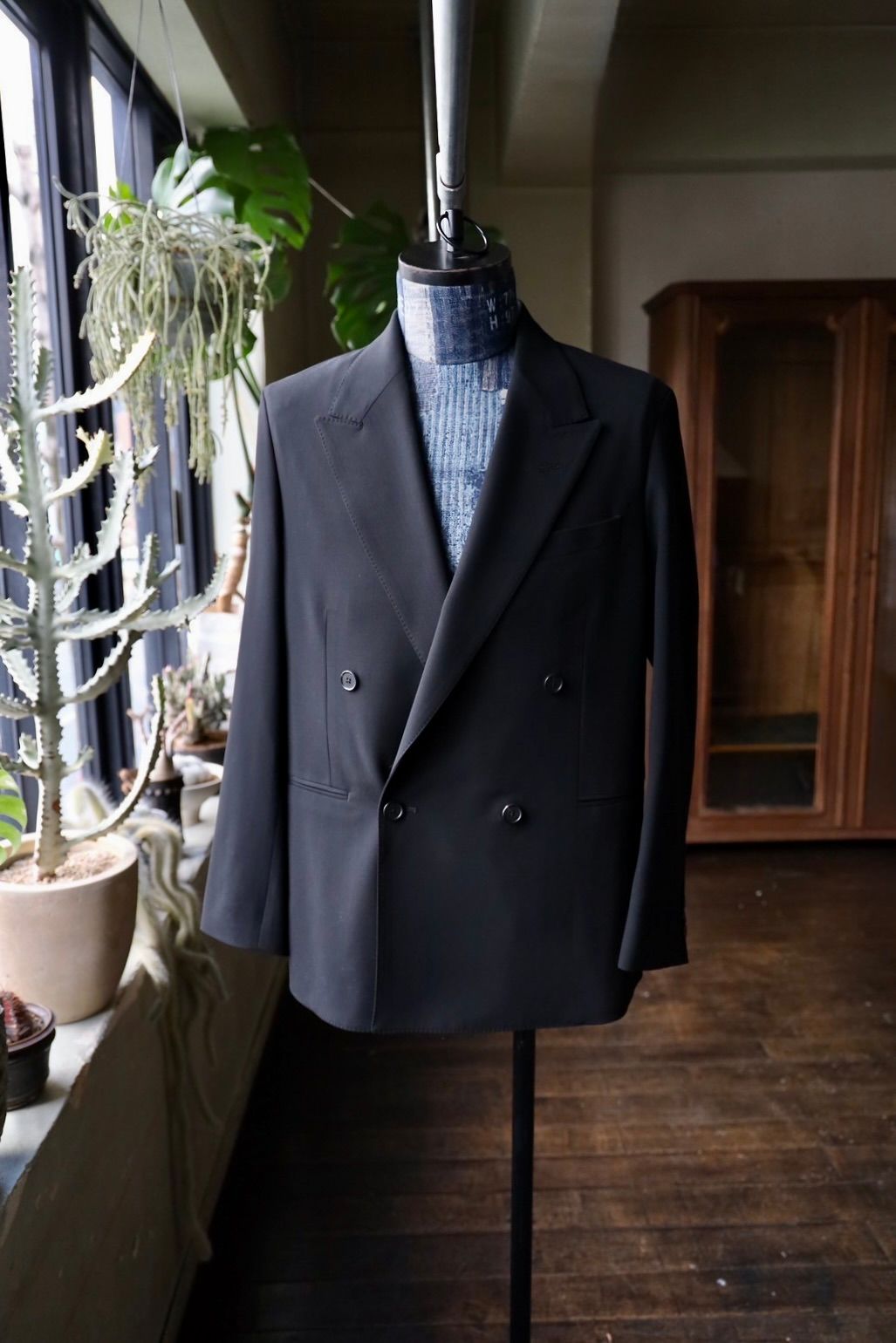 A.PRESSE - アプレッセ25SS Double Breasted Jacket(25SAP-01-28H