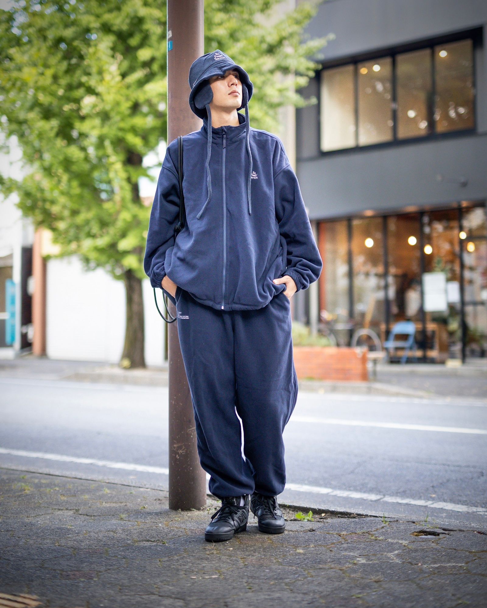 エンノイennoy NYLON TRACK SUIT Lサイズ セットアップ