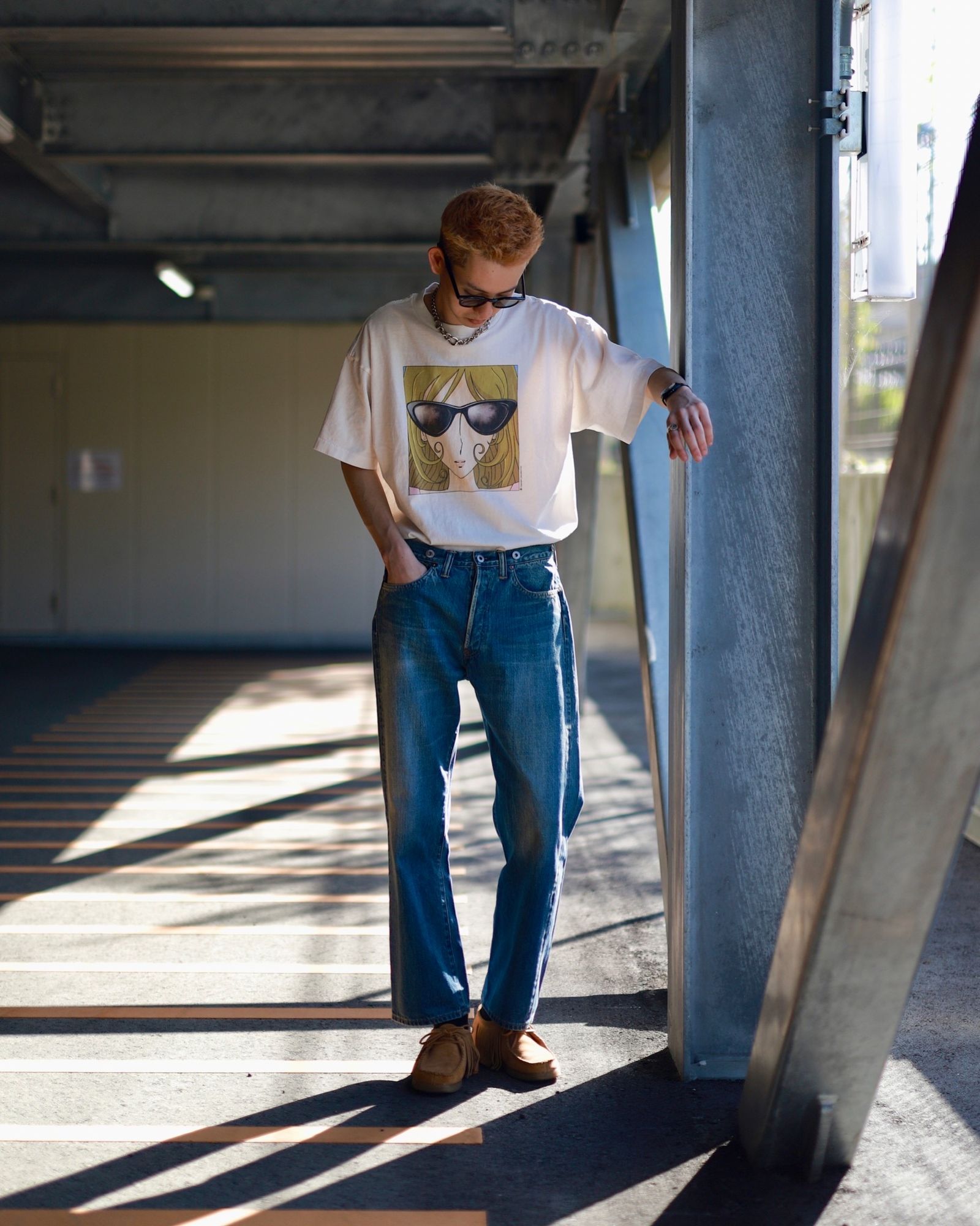 A.PRESSE アプレッセ23SS No.2 Washed Denim Pantsスタイル | 3272 | MARK