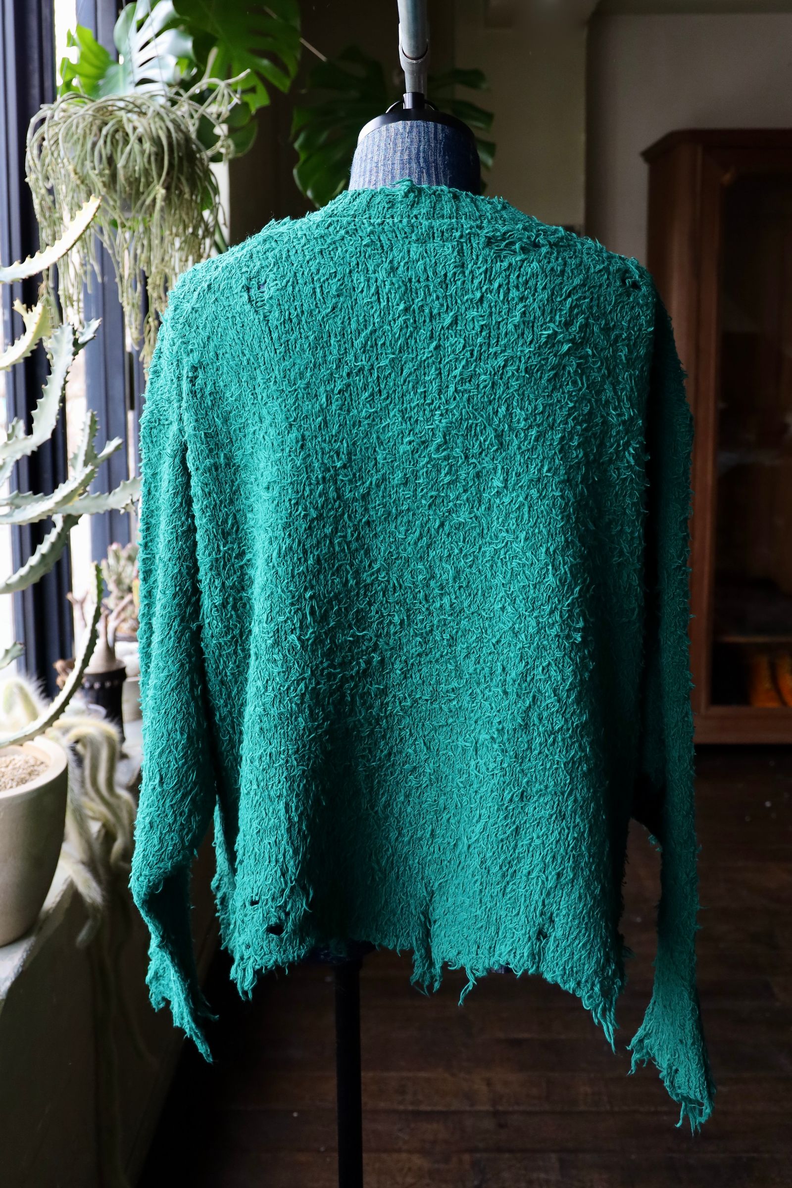 doublet - doublet 25SS AIRBRUSH RECYCLED COTTON PULLOVER