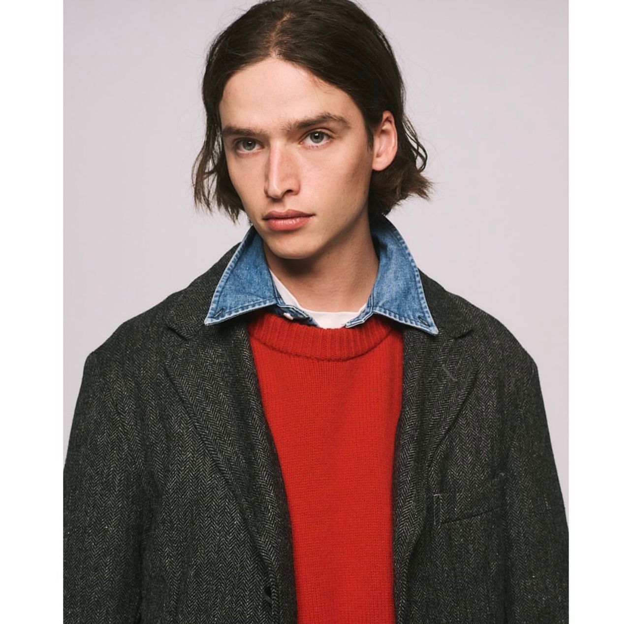 A.PRESSE - アプレッセ22FW Tweed Tailored Jacket(22AAP-01-16H