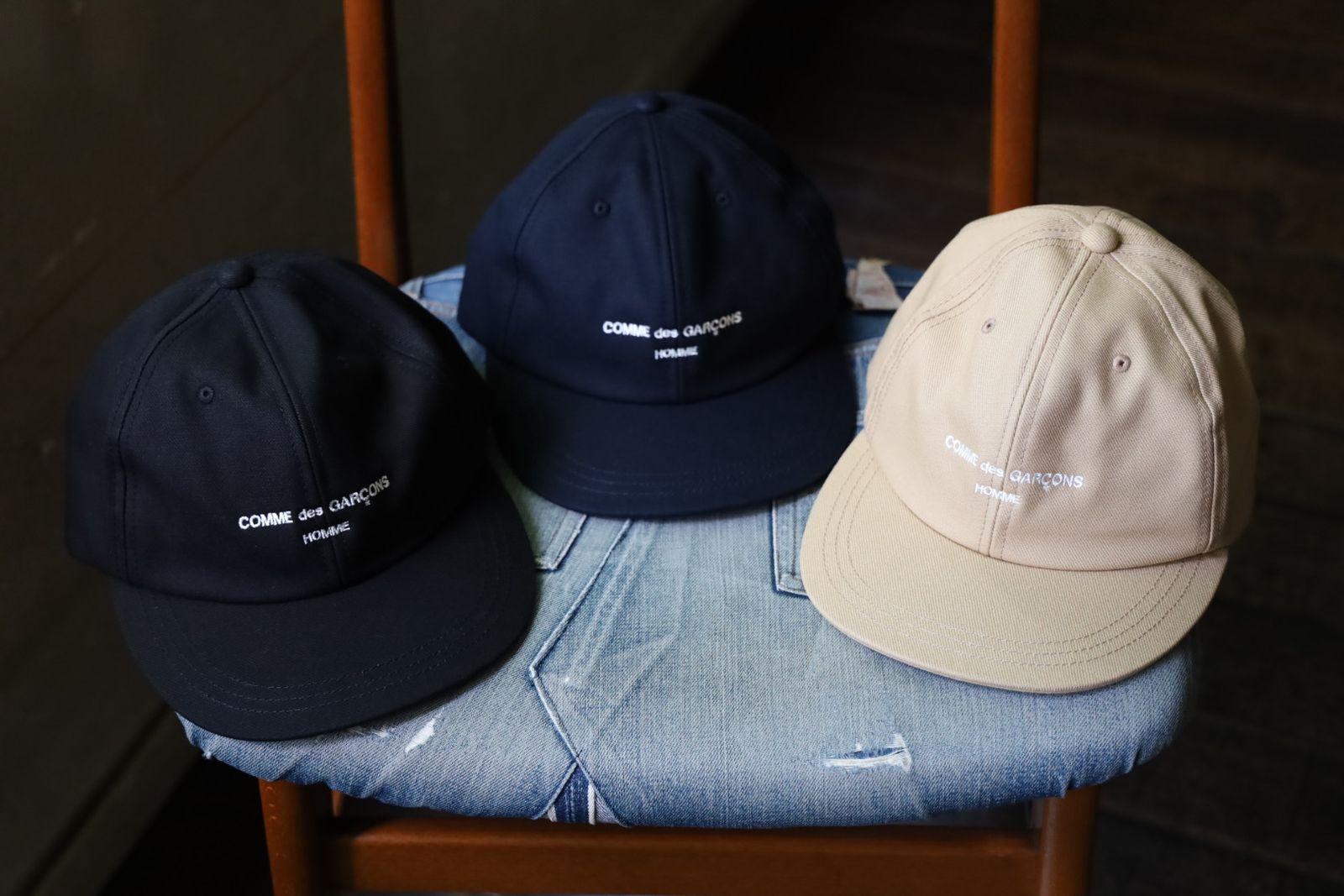 COMME des GARCONS HOMME - コムデギャルソンオム24AW ロゴキャップ(HN