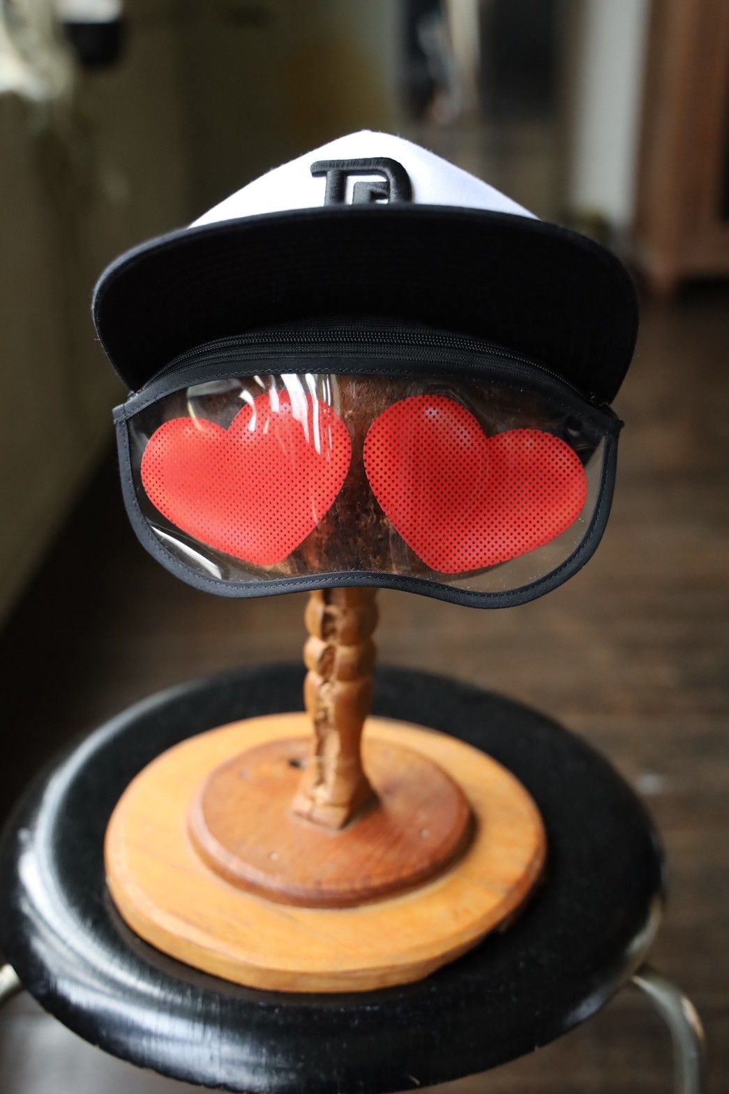 doublet - doublet 25SS EMOJI GOGGLE CAP(25SS71HT20)WHT/BLACK | MARK