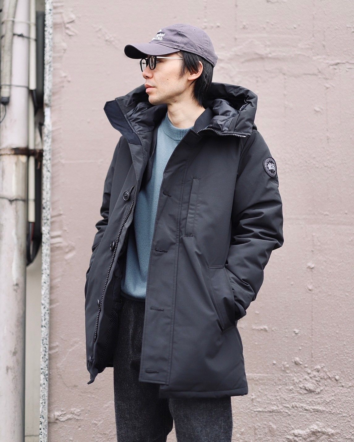 CANADA GOOSE カナダグース Chateau Parka BLACK LABELスタイル | 4111