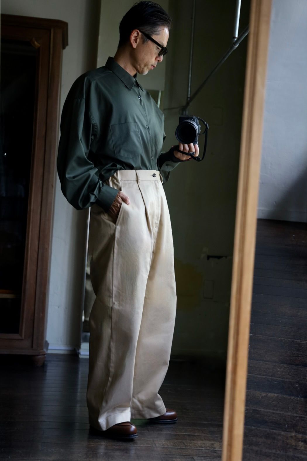 Graphpaper - グラフペーパー 25AW Westpoint Chino Wide Straight