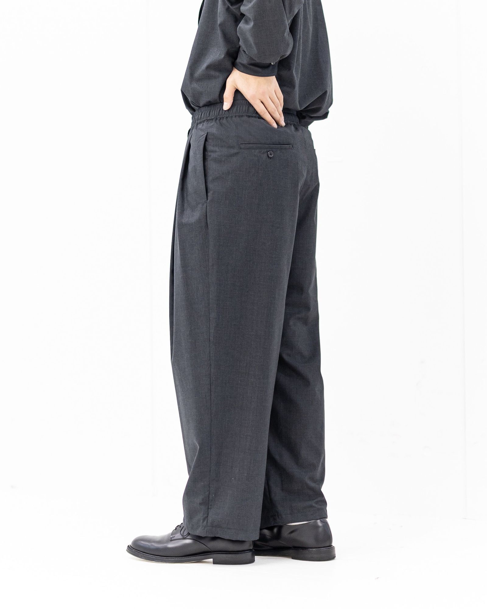 Graphpaper - Graphpaper 26SS Fine Wool Heather Drawstring Track