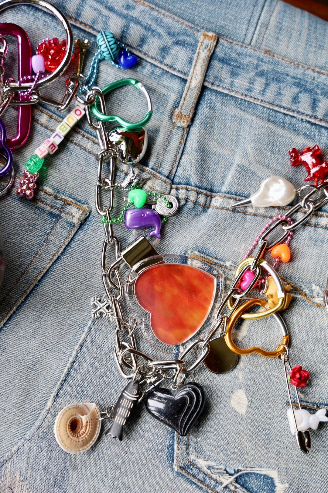 doublet 25aw keychain red