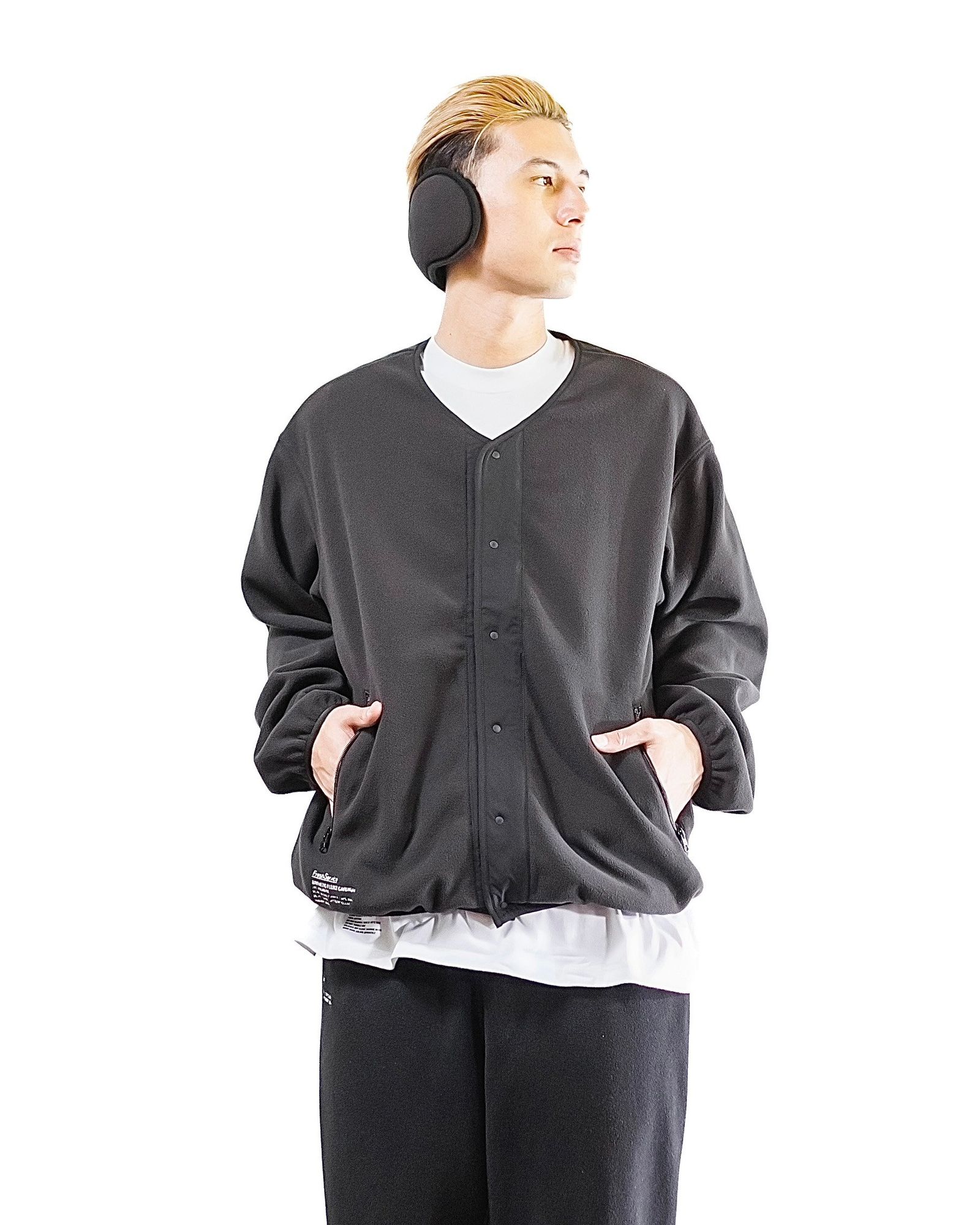 FreshService - フレッシュサービス SYNTHETIC FLEECE CARDIGAN(FSC243