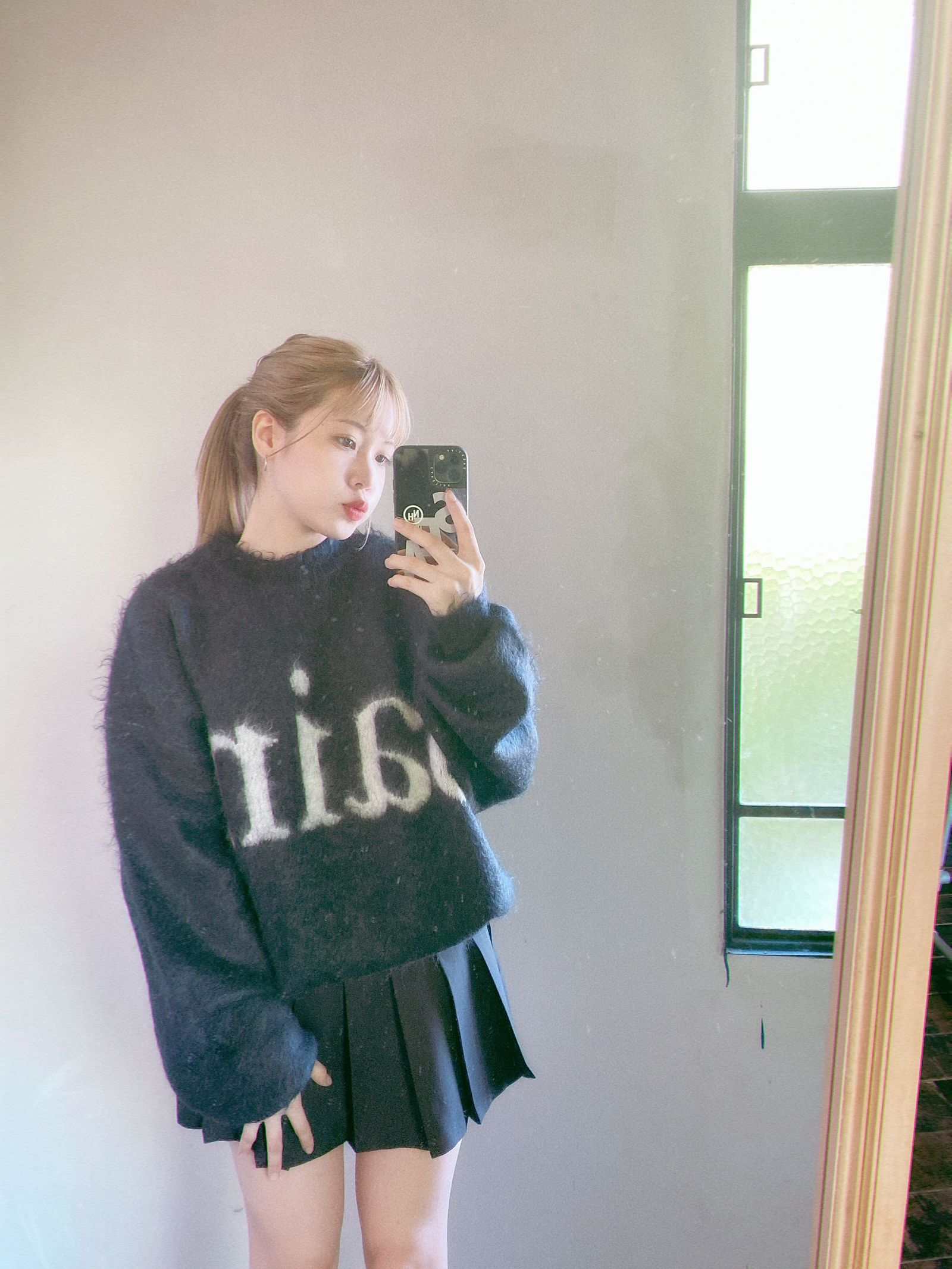 セントマイケル23AW 新作モヘアニットstyle.2023.10.19 | 3837 | MARK