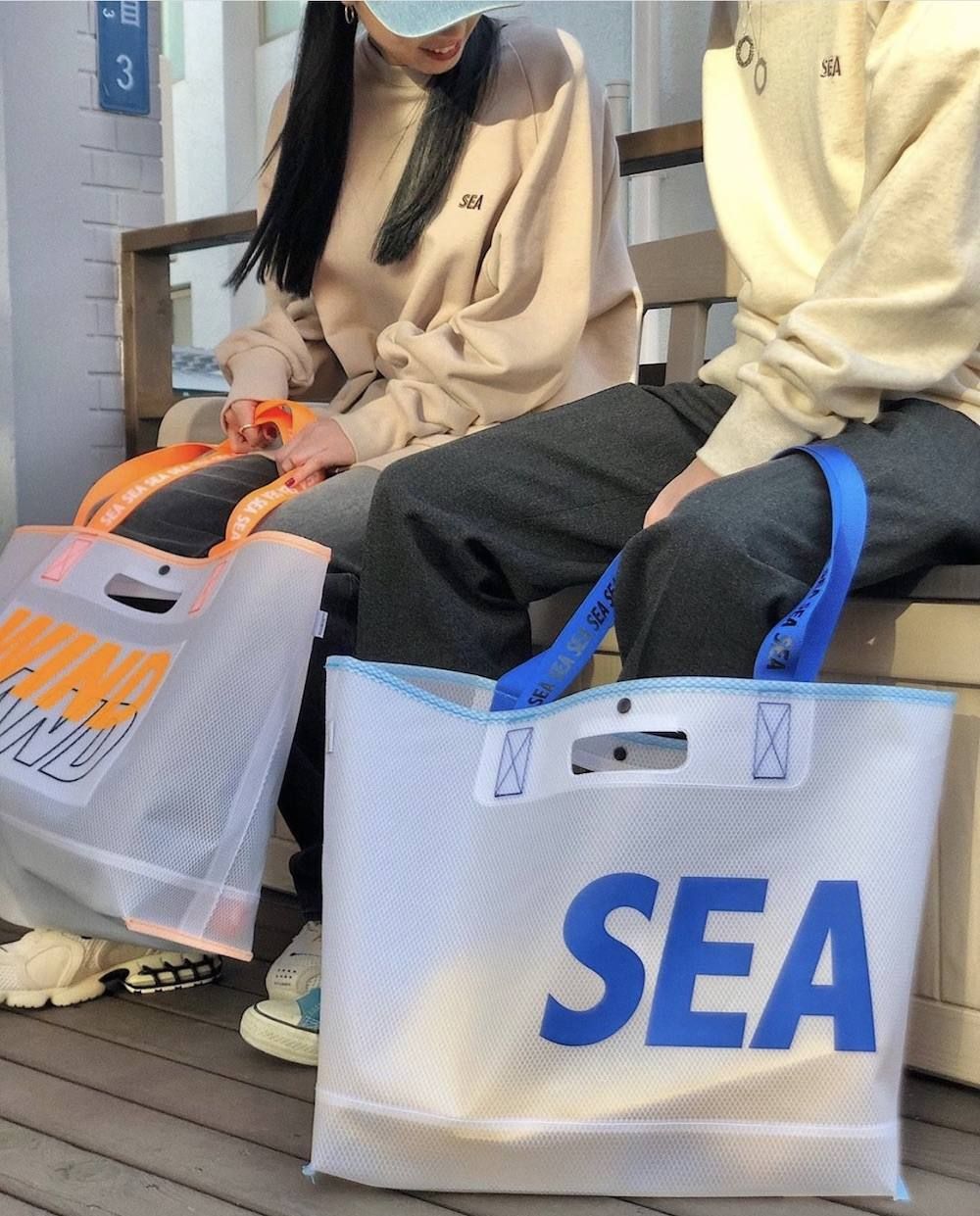 WIND AND SEA「WDS × WEEKEND(ER) GHOST TEX tote bag」4月25日発売 | MARK