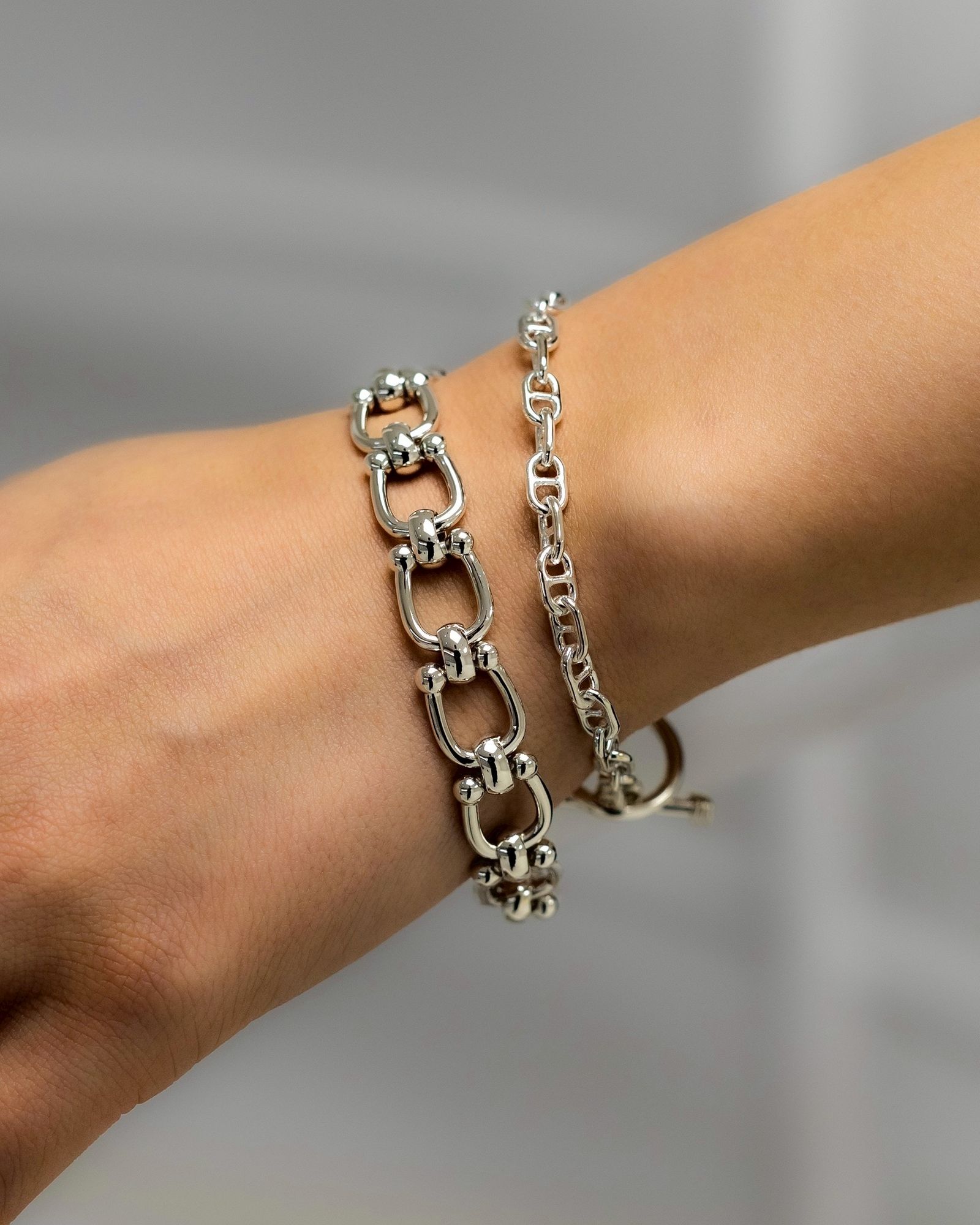 XOLO - XOLO JEWELRY ブレスレット / Oval Cut Link Bracelet -7mm