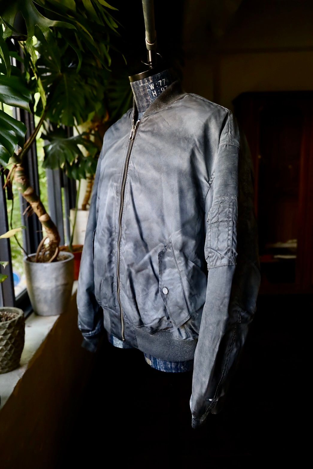 YOKE - ヨーク24FW SPREY PRINTED BOMBER JACKET(YK24FW0759B)WHITE☆8
