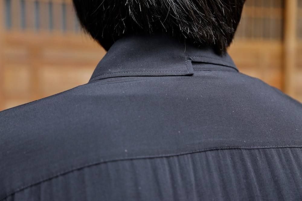 Yohji Yamamoto Pour Homme 早期退職ブラウスミックススタイル.2019.7