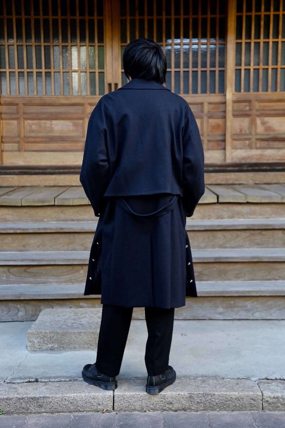 YOKE 3WAY BAL COLLAR SHARE COAT