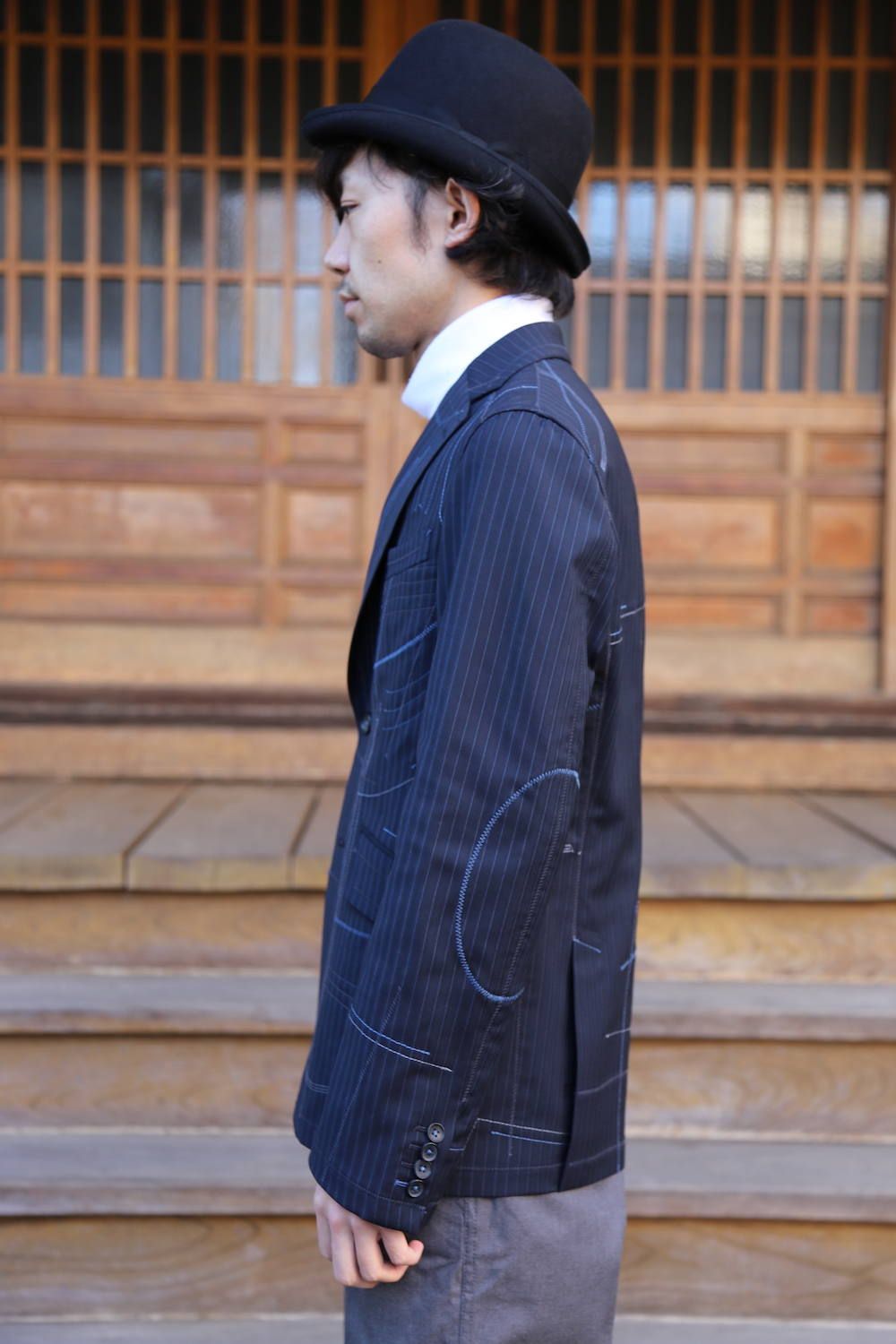 JUNYA WATANABE COMME des GARCONS MAN ストライプジャケット Style