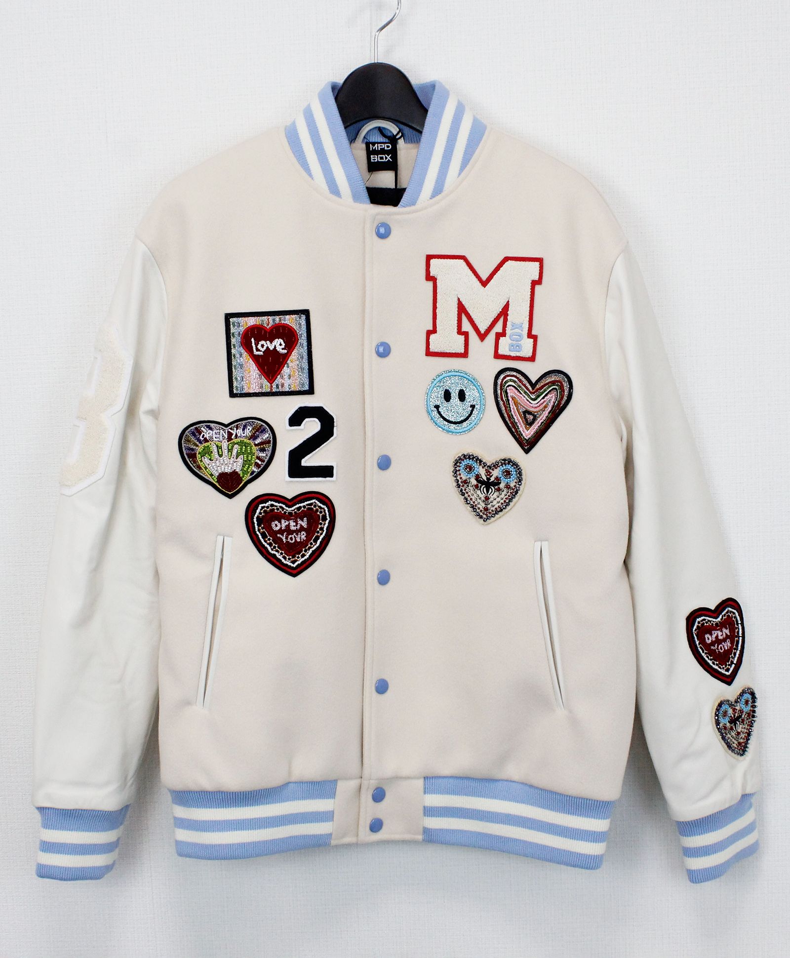 MPD BOX - スタジャン / VARSITY JACKET / MILK [MPD09W22] | femt