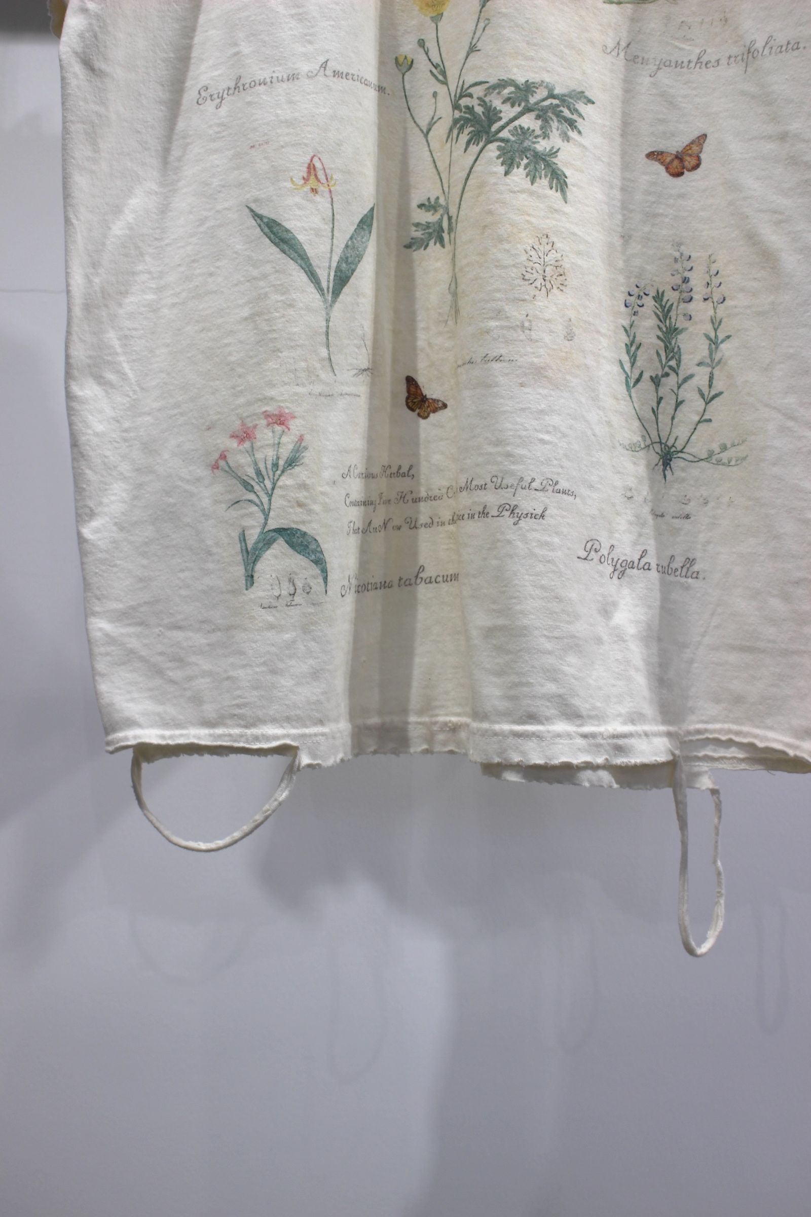 ANCELLM - BOTANICAL T-SHIRT/WHITE | NapsNote