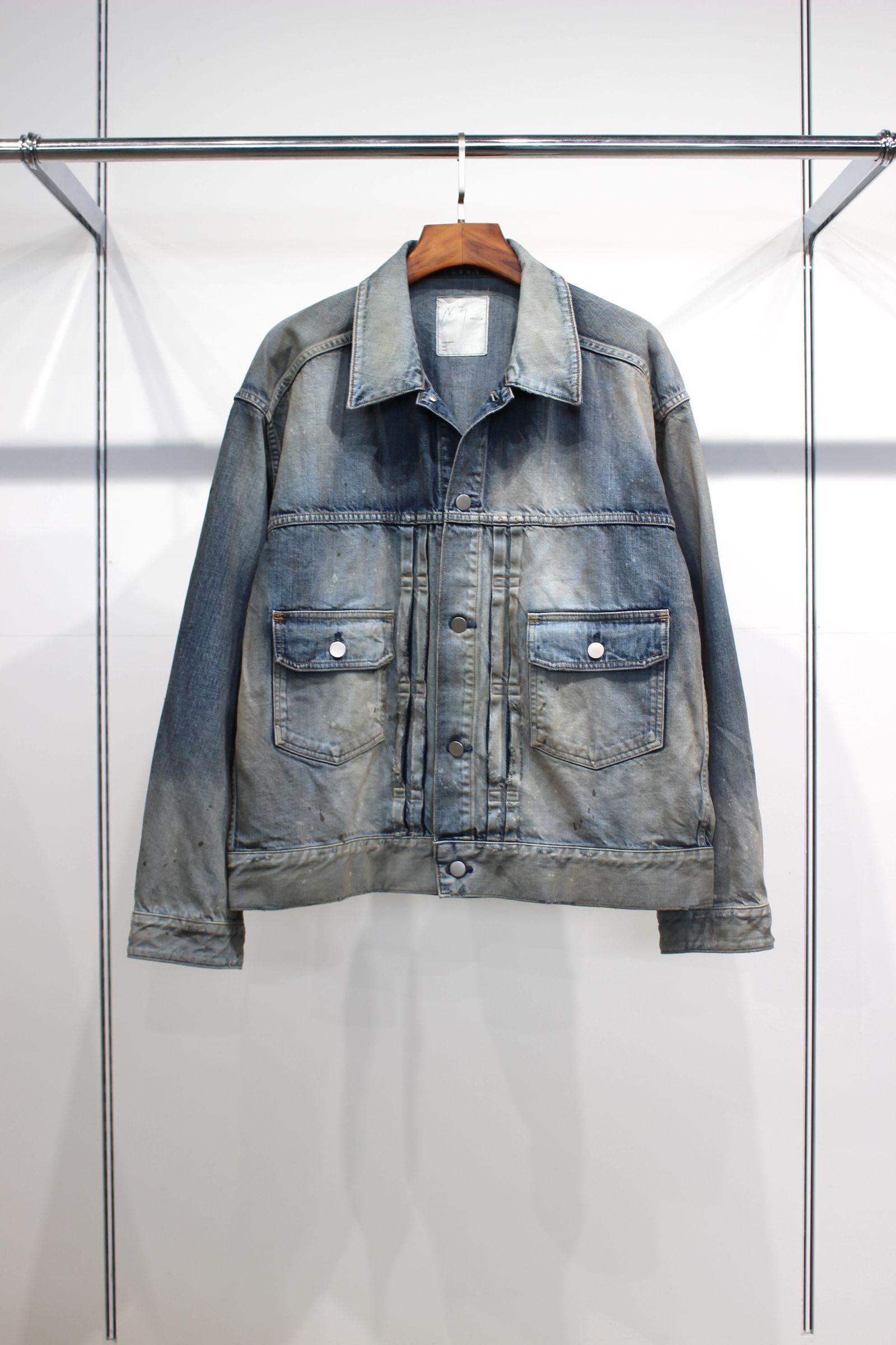 ANCELLM - AGING DENIM JACKET | D.INDIGO | デニムジャケット | NapsNote