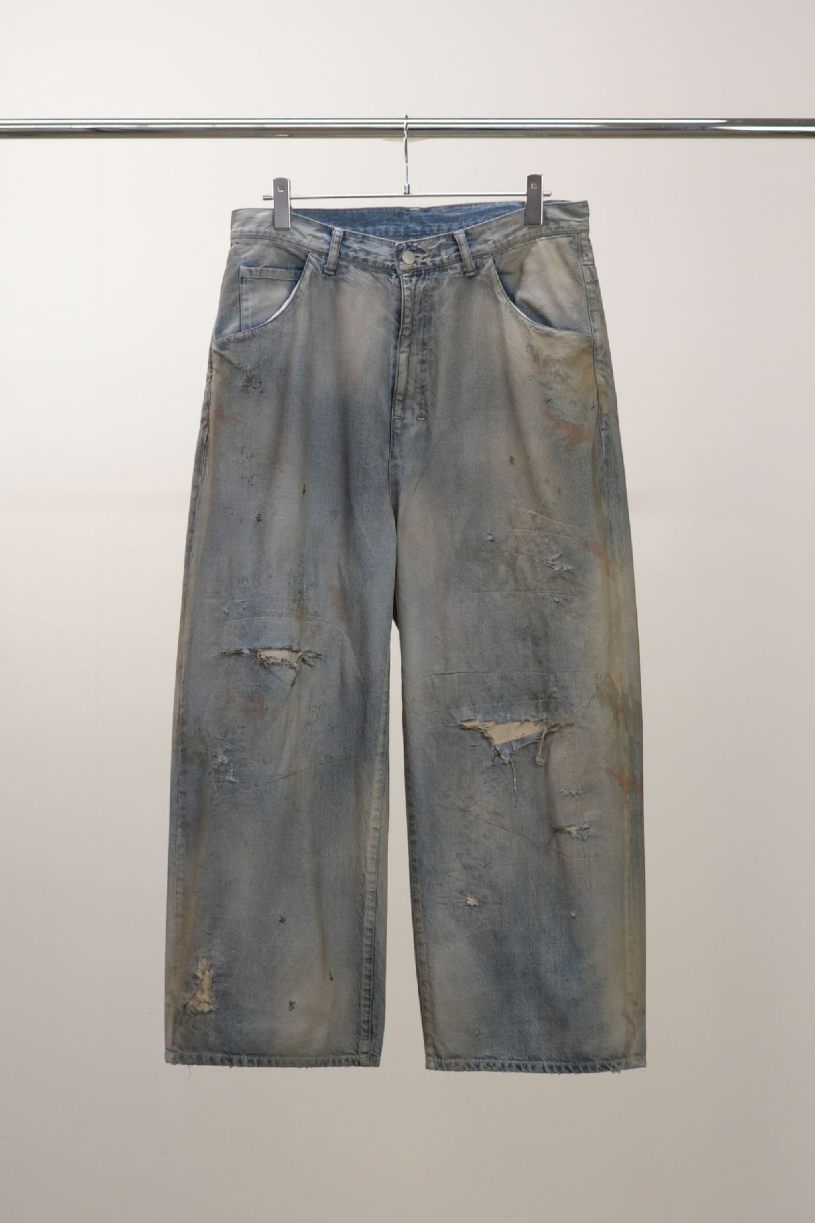 ANCELLM - #04 AGING01 | BLACK | デニムパンツ | NapsNote