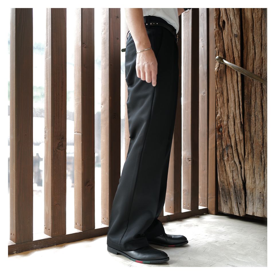 MIYAGIHIDETAKA Standard Pants INDIGO