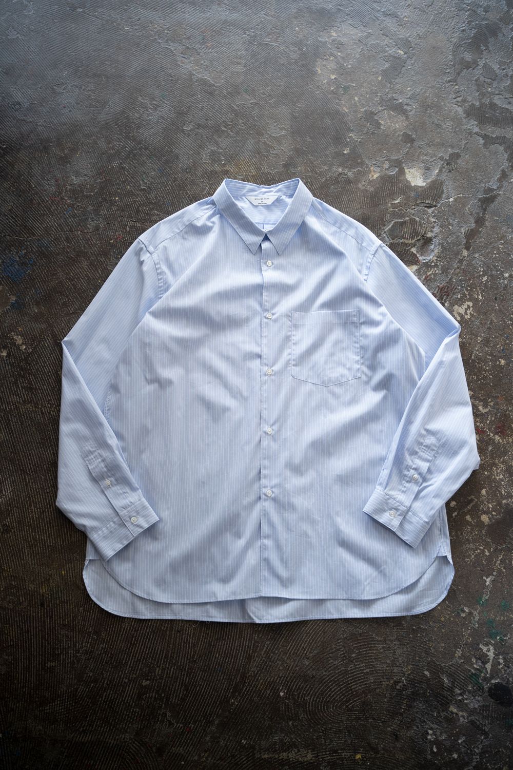 STILL BY HAND - 【ラスト1点】【25SS】ブロードレギュラーカラー
