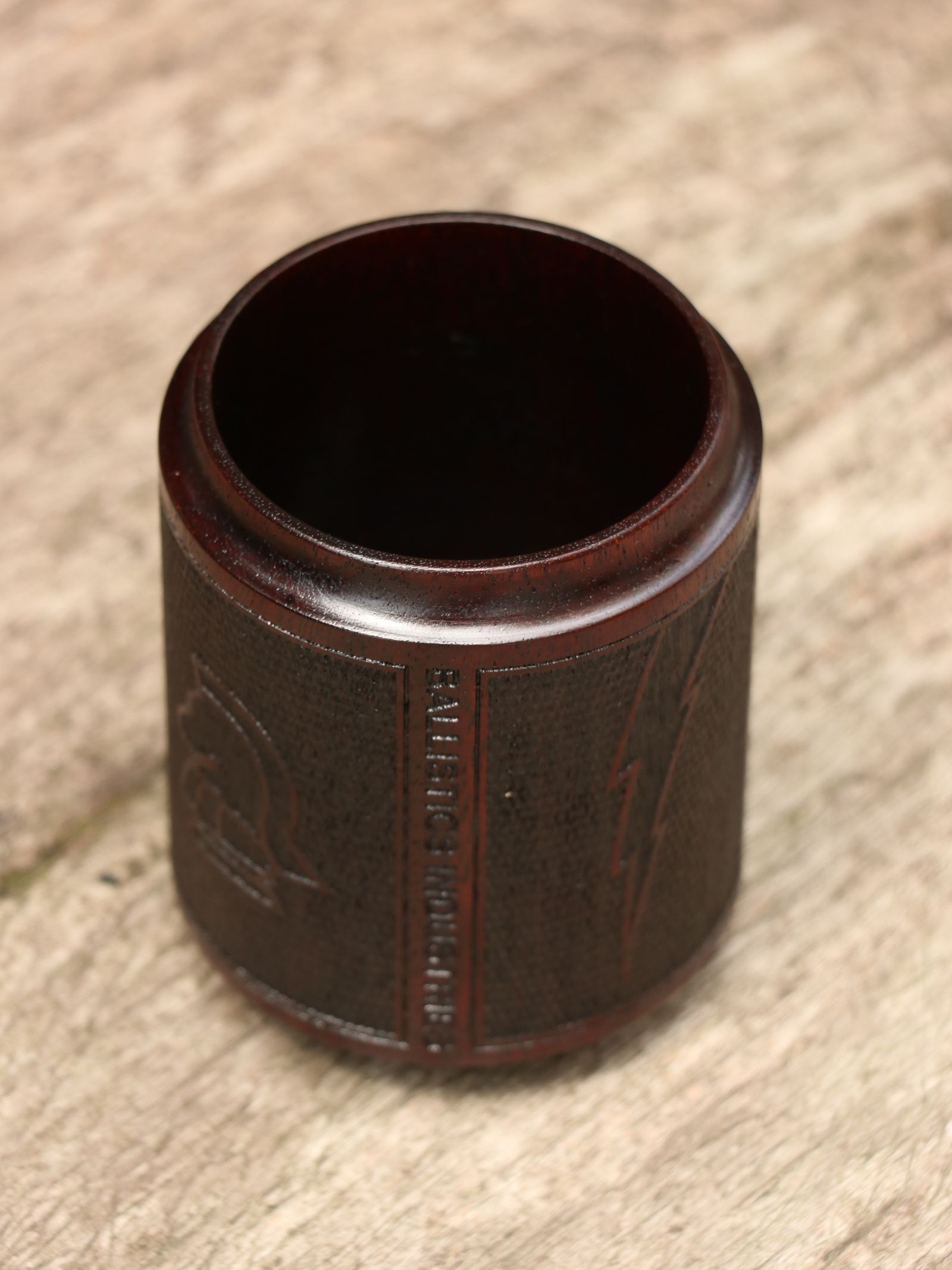 BALLISTICS - CHECKERING CUP (WIPE-LACQUER) | SKANDA